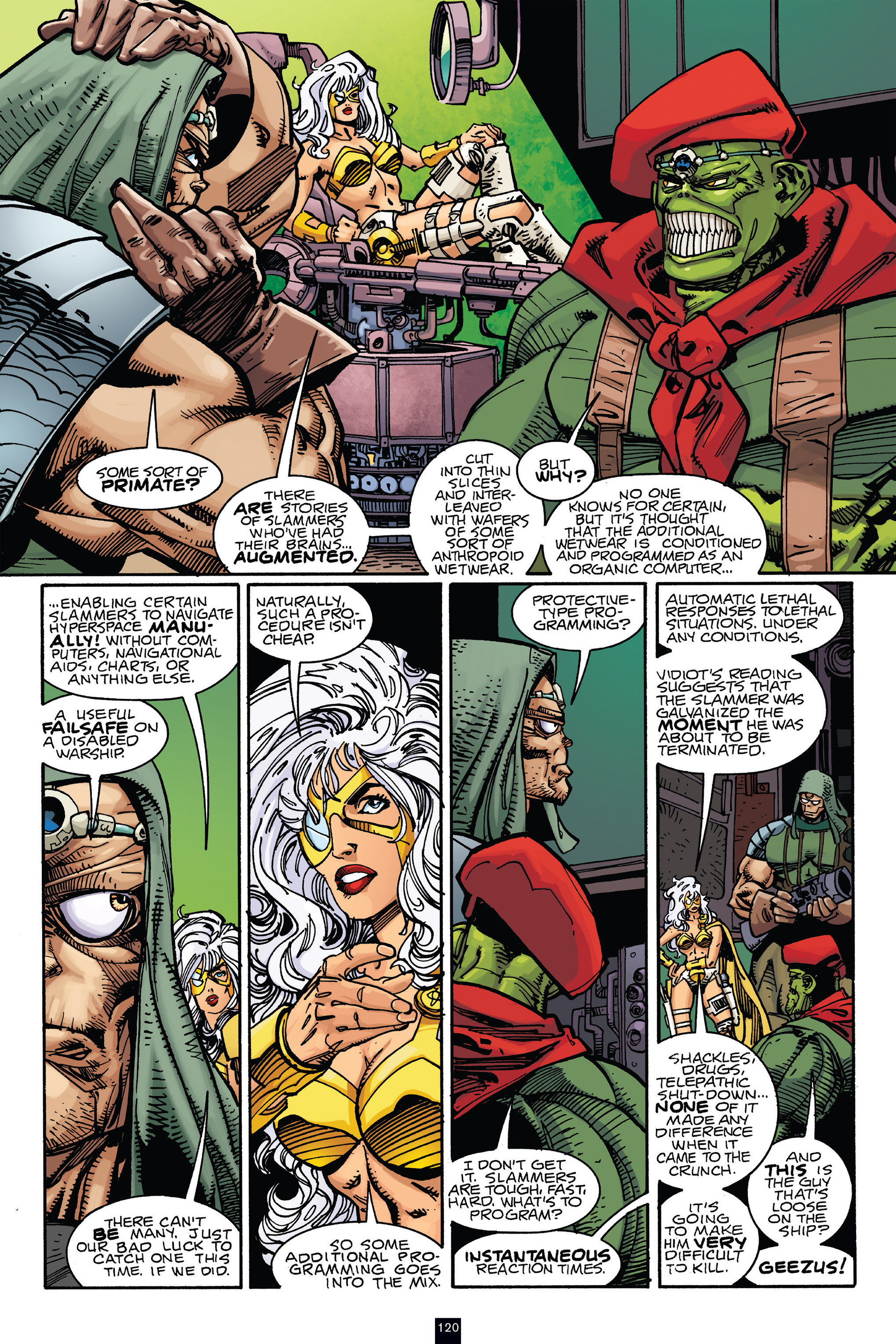 Read online Star Slammers, The Complete Collection comic -  Issue # TPB - 117