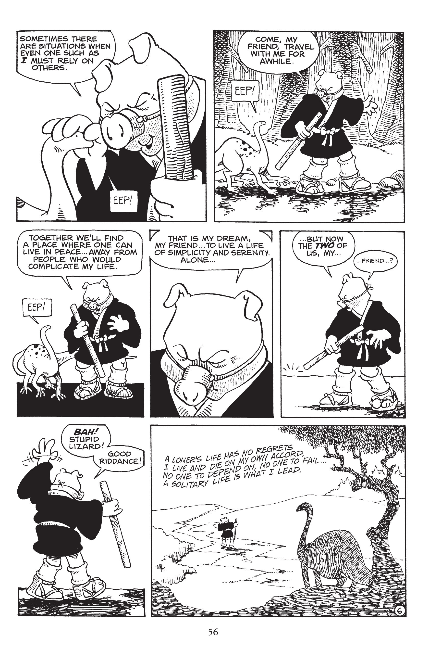 Read online Usagi Yojimbo (1987) comic -  Issue # _TPB 3 - 55