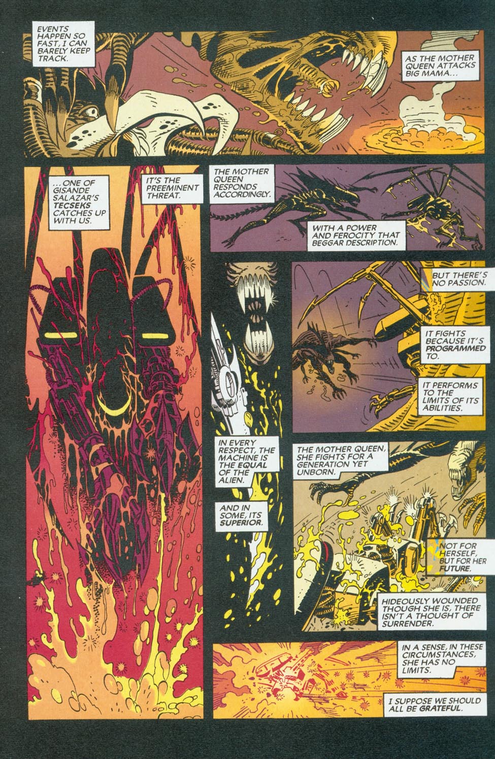 Read online Aliens/Predator: The Deadliest of the Species comic -  Issue #9 - 9