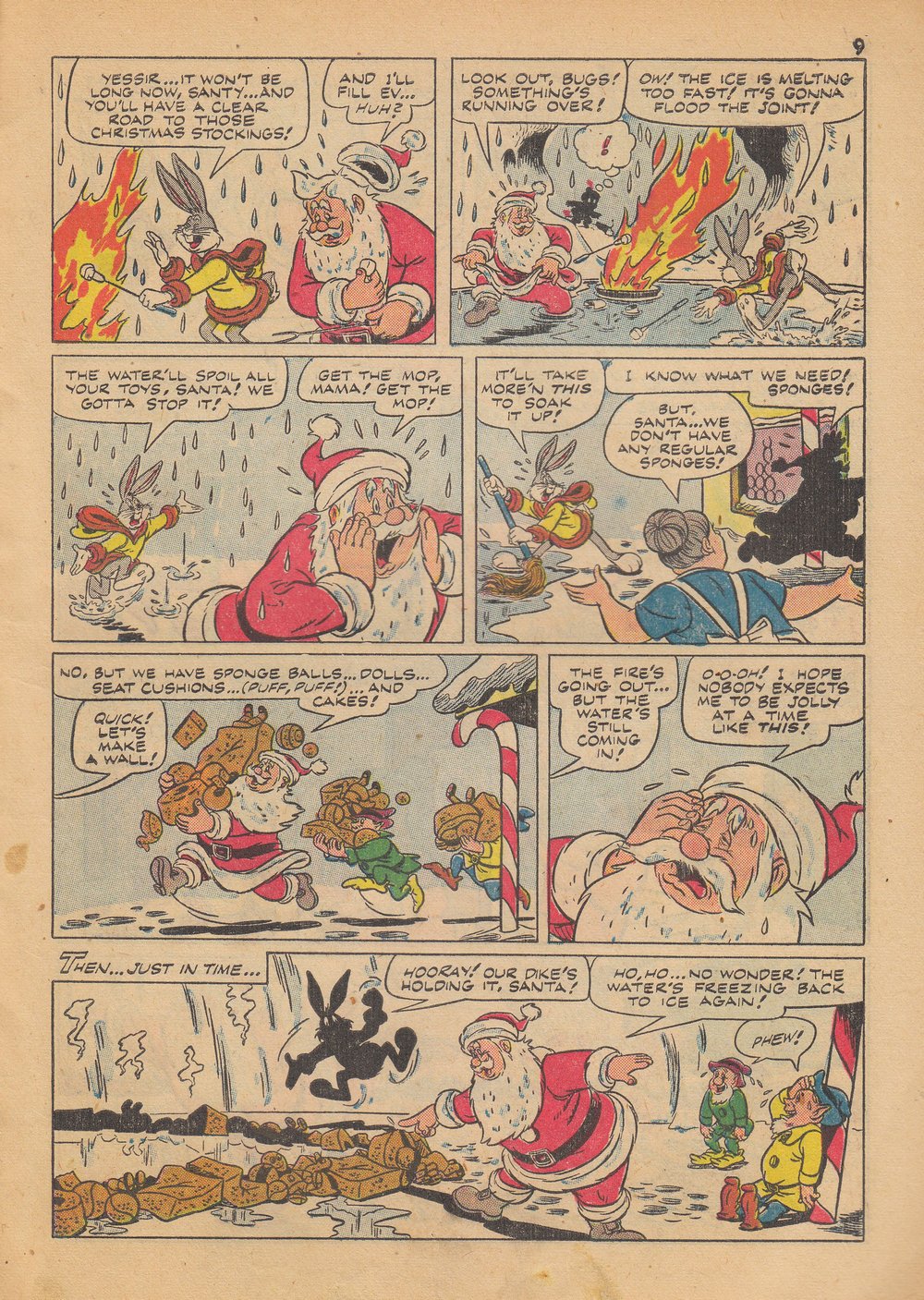 Read online Bugs Bunny's Christmas Funnies comic -  Issue # TPB 4 - 11