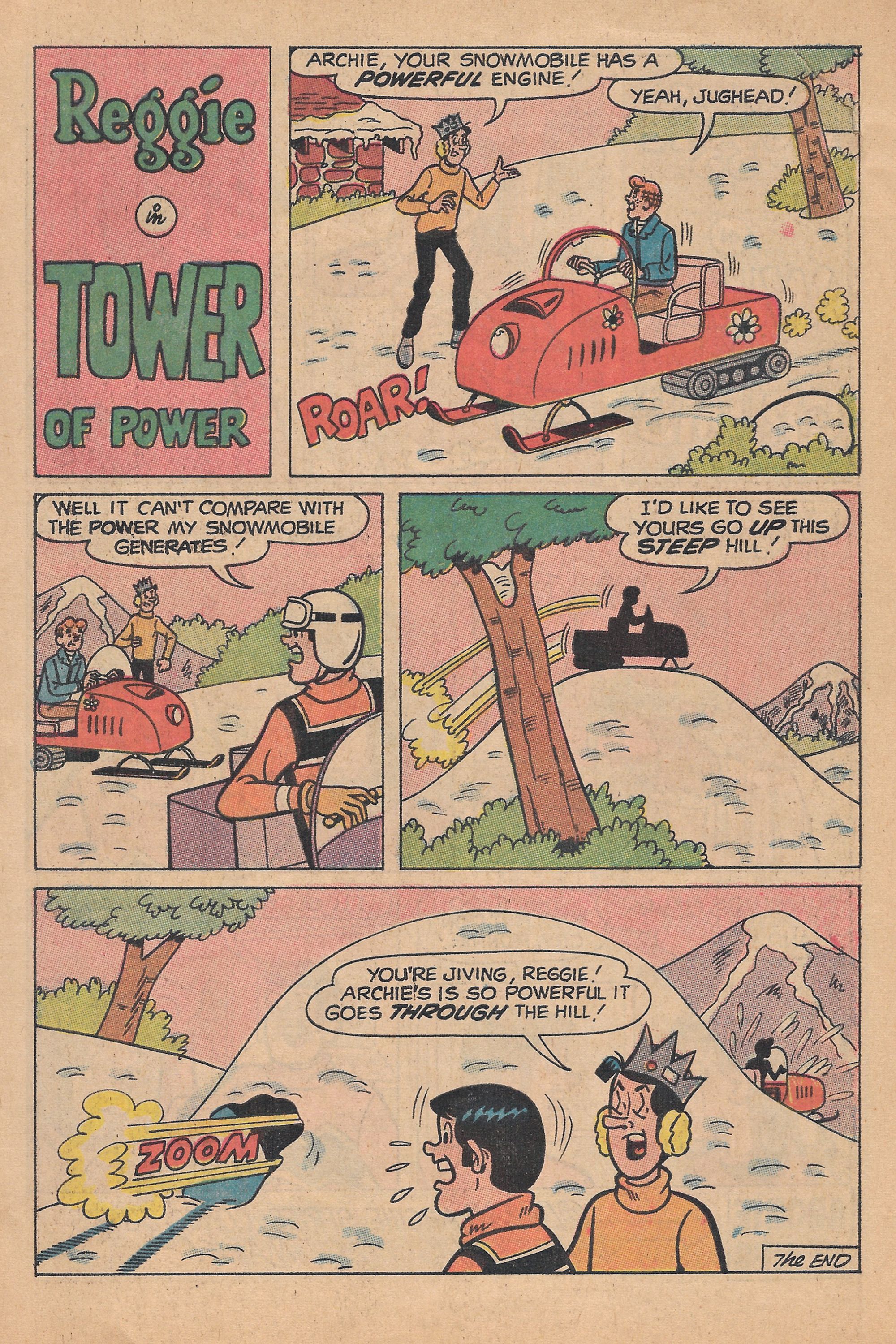 Read online Reggie's Wise Guy Jokes comic -  Issue #12 - 53