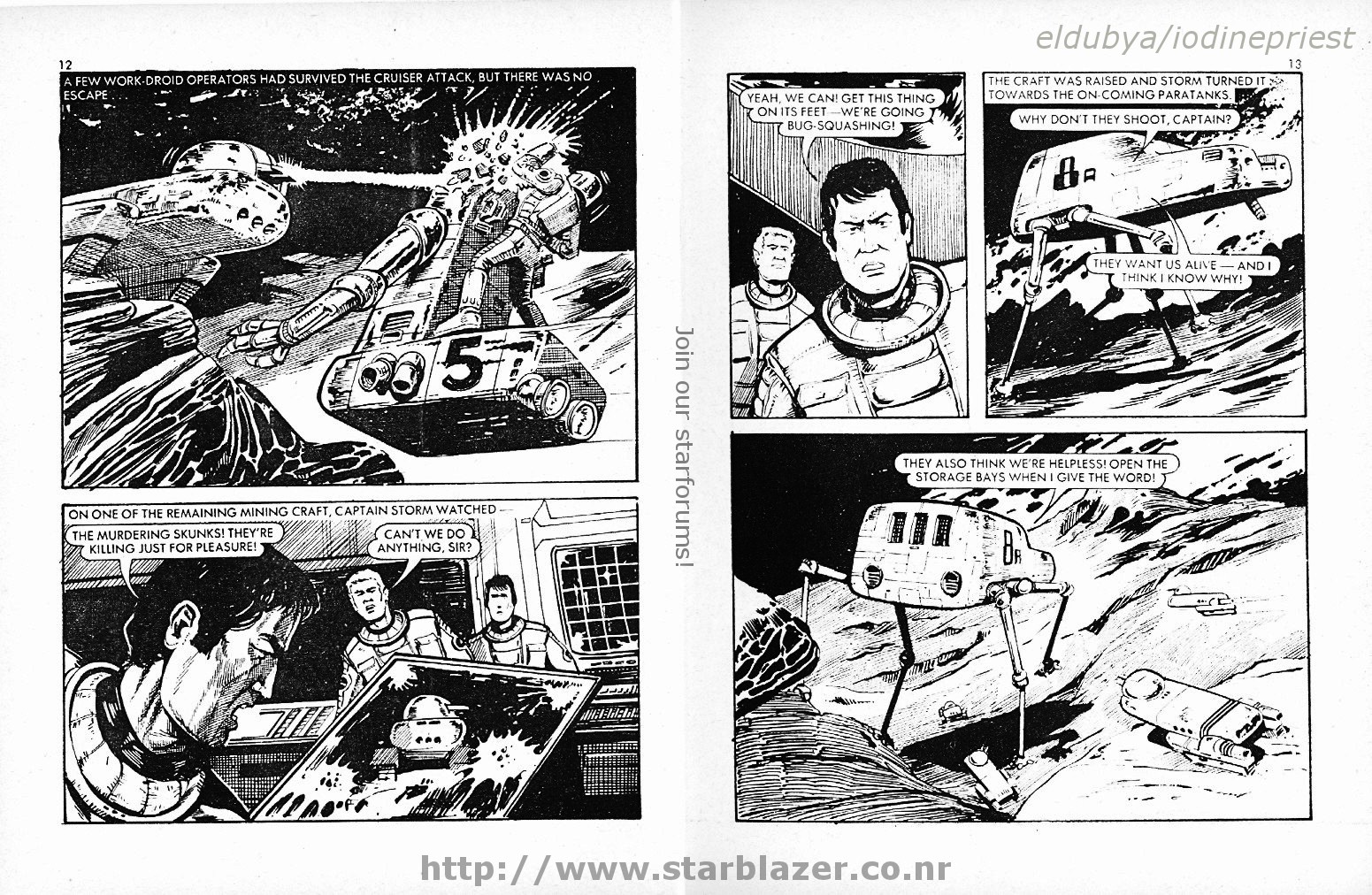 Read online Starblazer comic -  Issue #98 - 8
