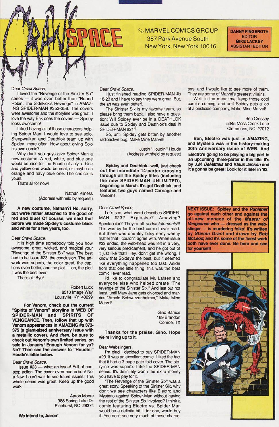 Read online Spider-Man (1990) comic -  Issue #31 - Trust - 25