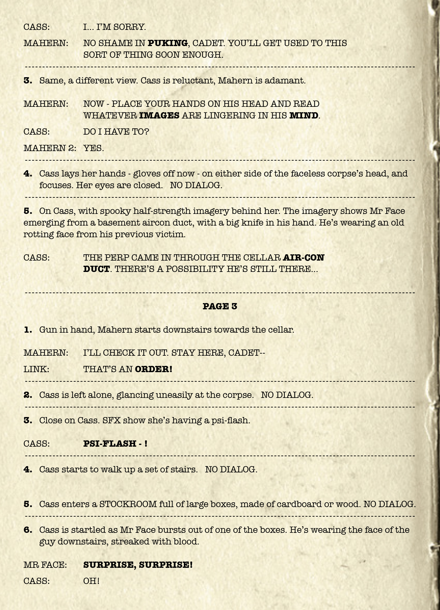 Read online Cadet Anderson: Teenage Kyx comic -  Issue # TPB - 128