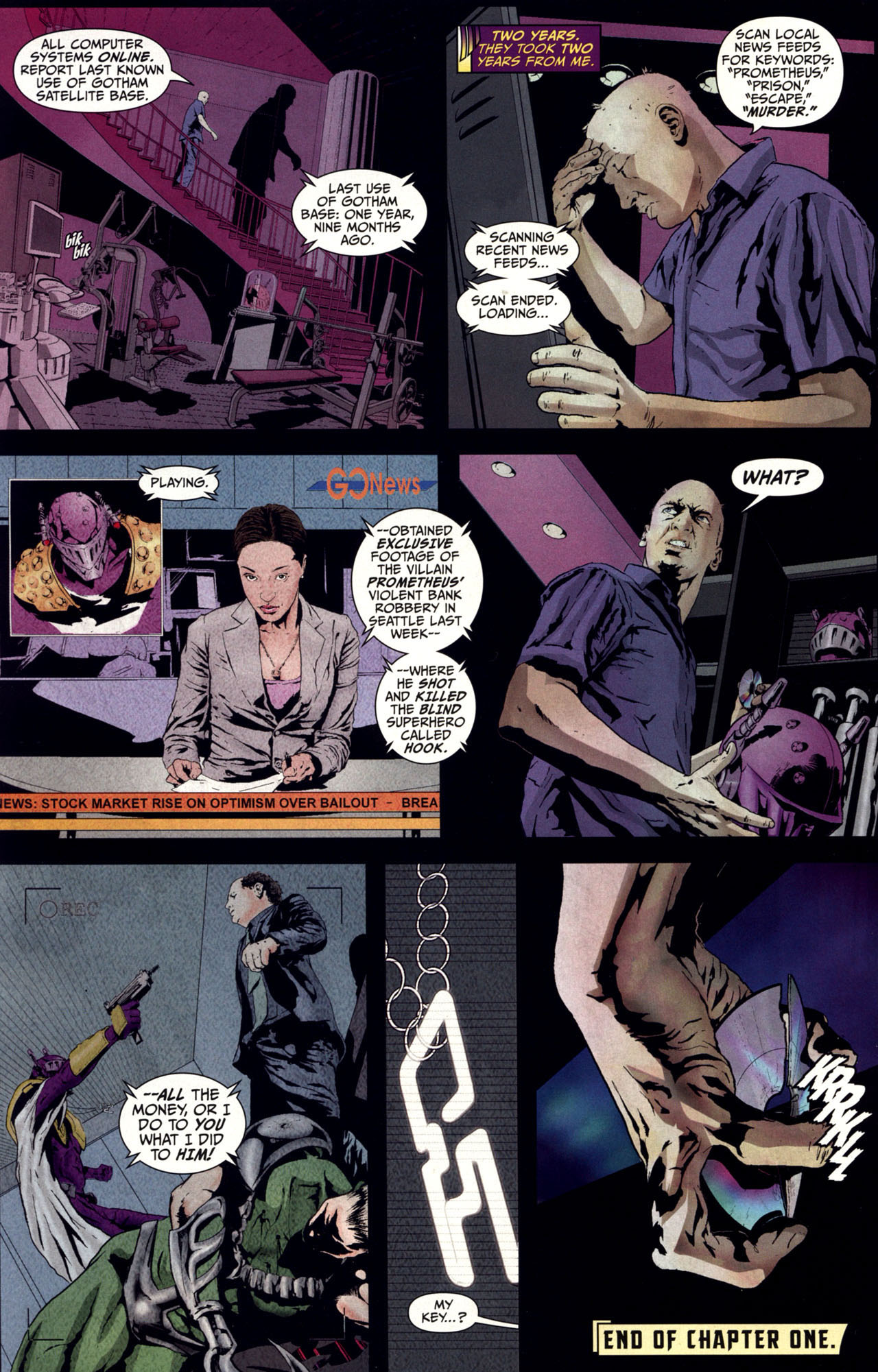 Read online Faces of Evil: Prometheus comic -  Issue # Full - 13