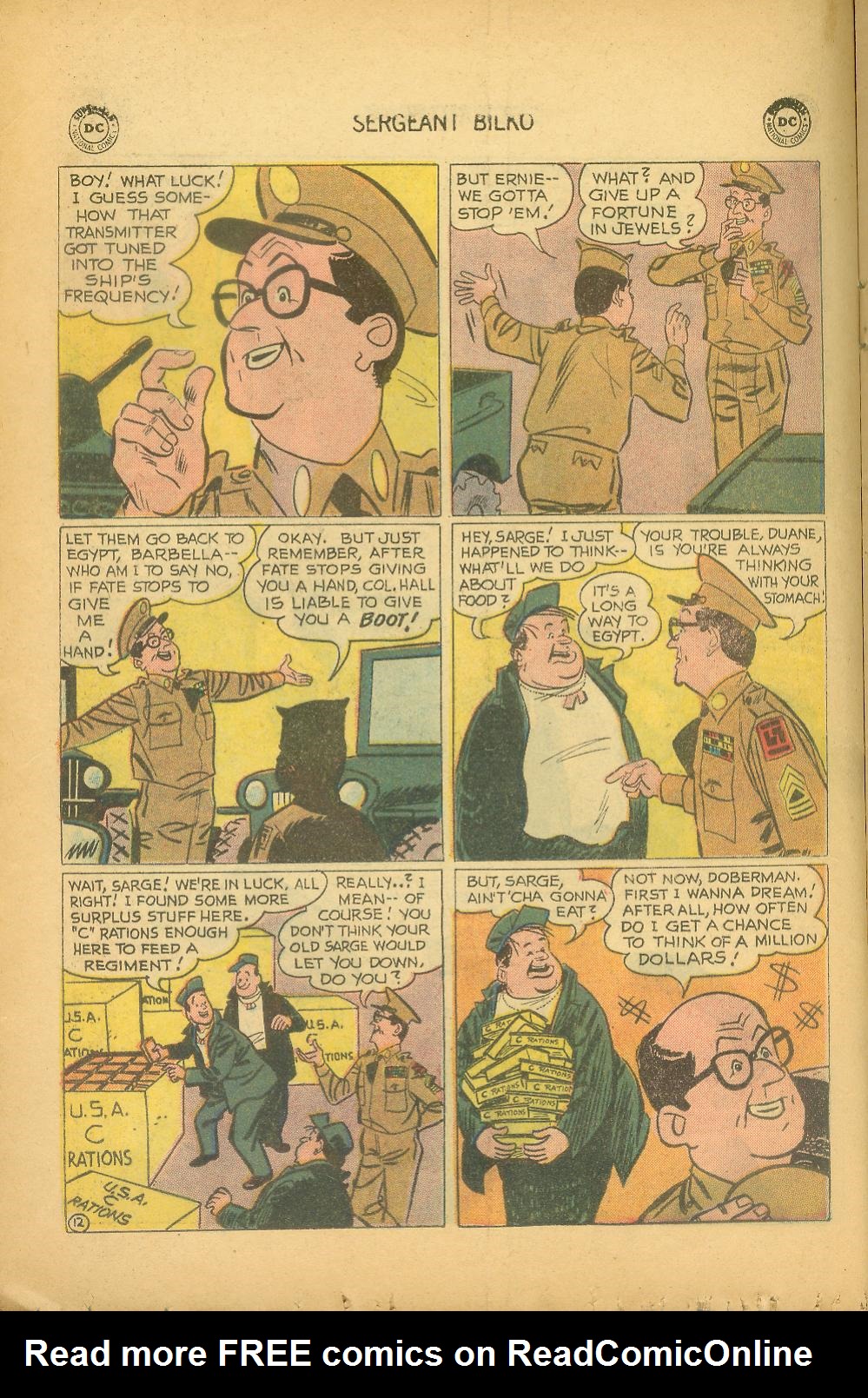 Read online Sergeant Bilko comic -  Issue #12 - 16