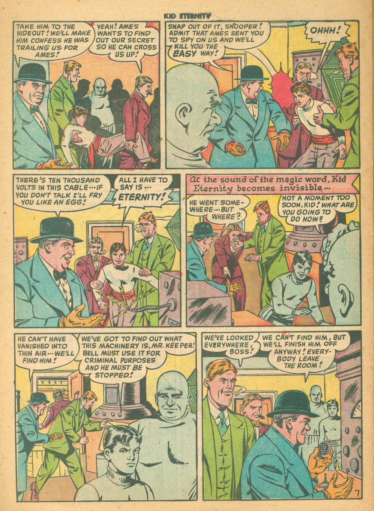 Read online Kid Eternity (1946) comic -  Issue #16 - 30