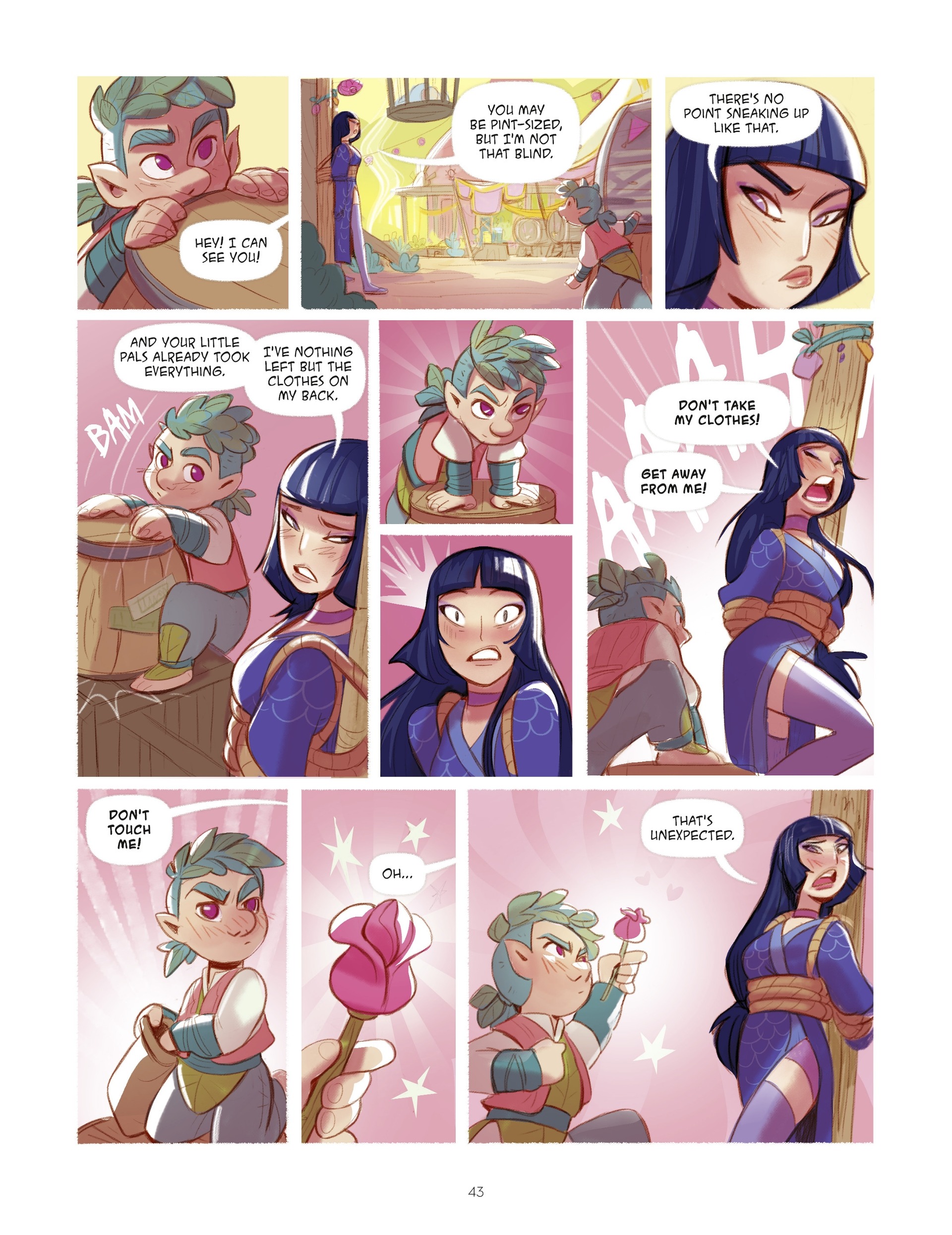 Read online The Unicorn Legacy: Call of the Goddess comic -  Issue # TPB - 42