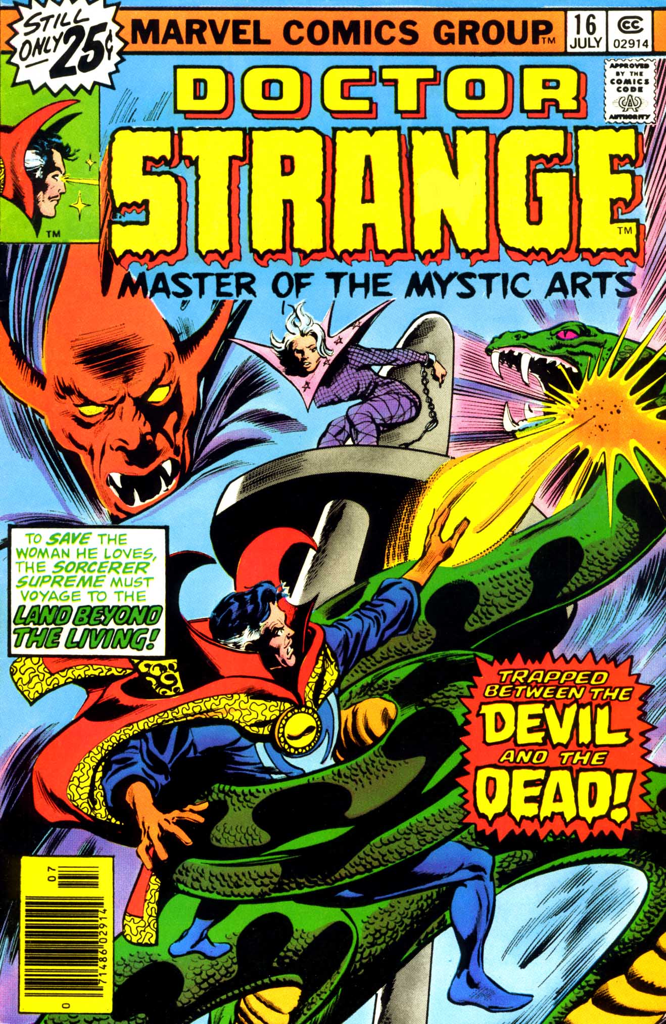 Read online Doctor Strange (1974) comic -  Issue #16 - 1