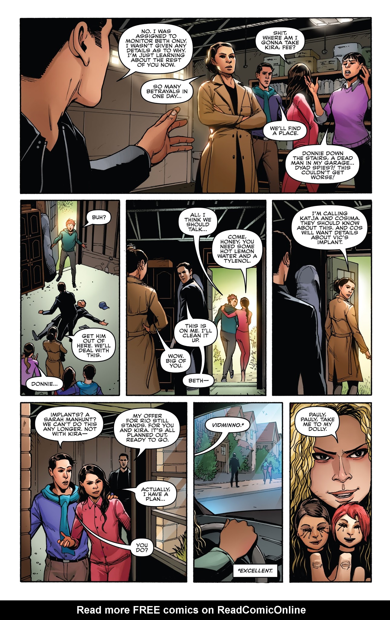 Read online Orphan Black: Deviations comic -  Issue #5 - 19