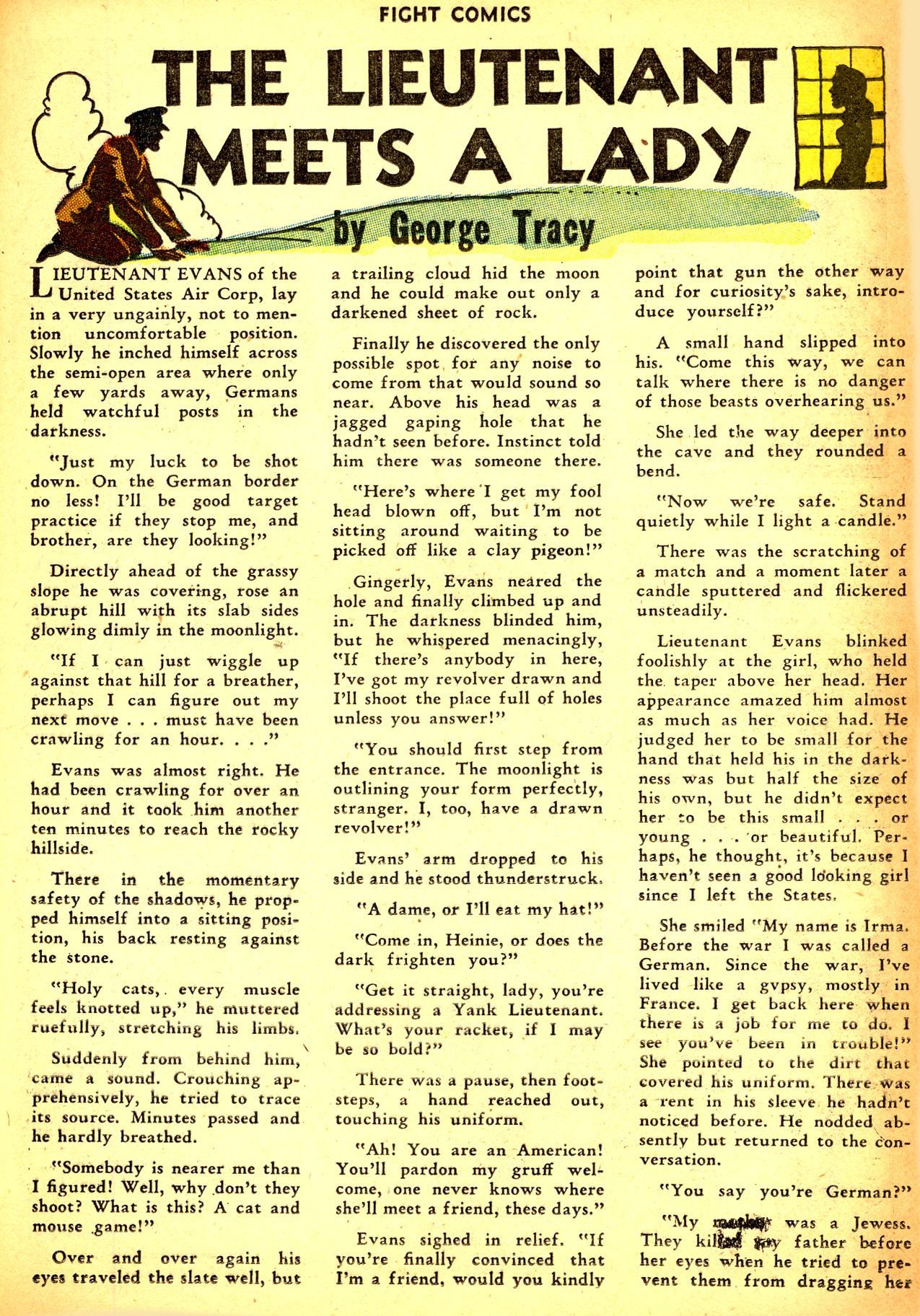 Read online Fight Comics comic -  Issue #31 - 35