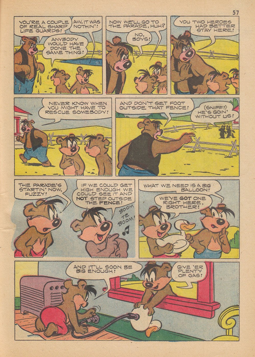 Read online Tom and Jerry's Summer Fun comic -  Issue #1 - 59