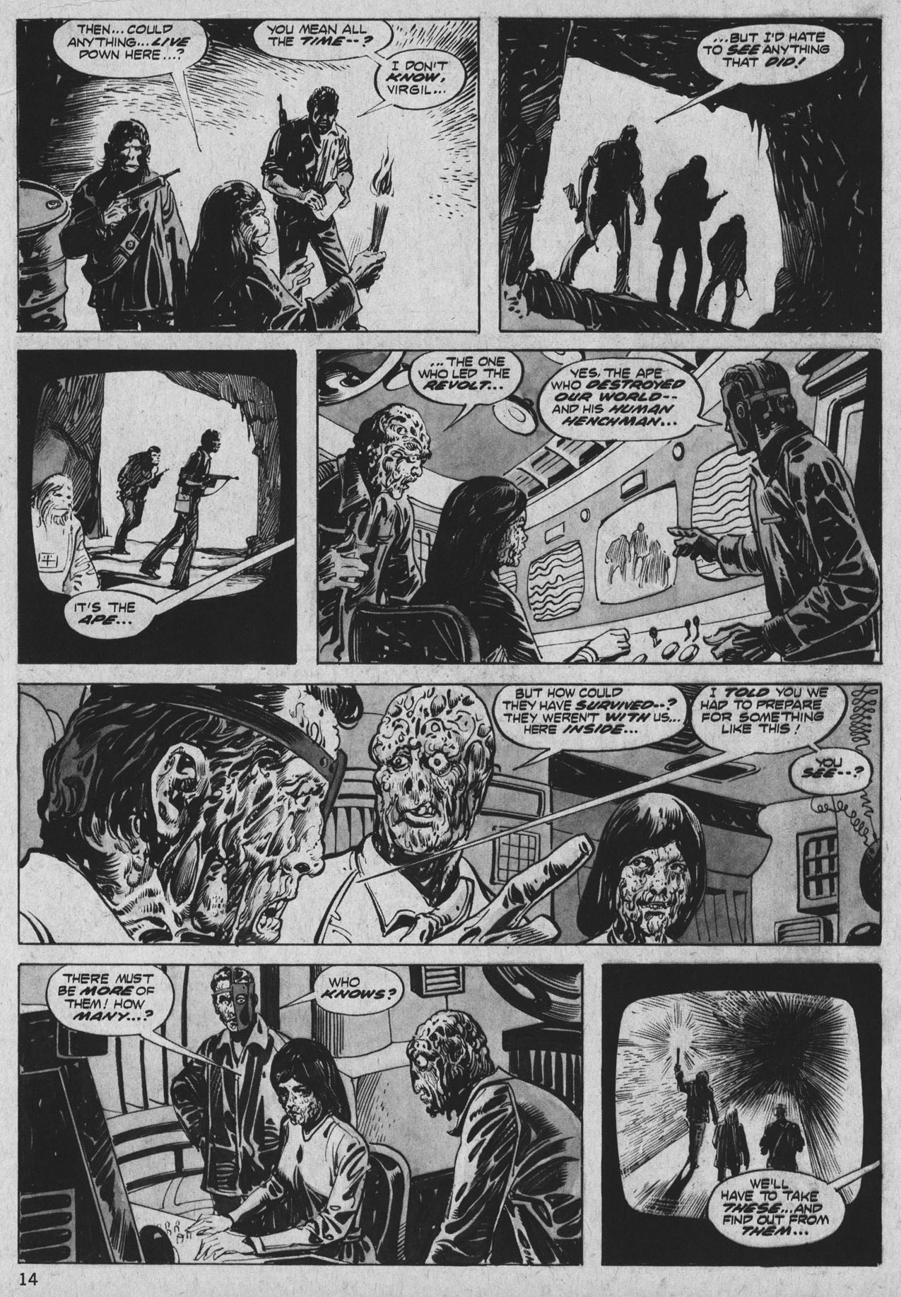 Read online Planet of the Apes comic -  Issue #24 - 13