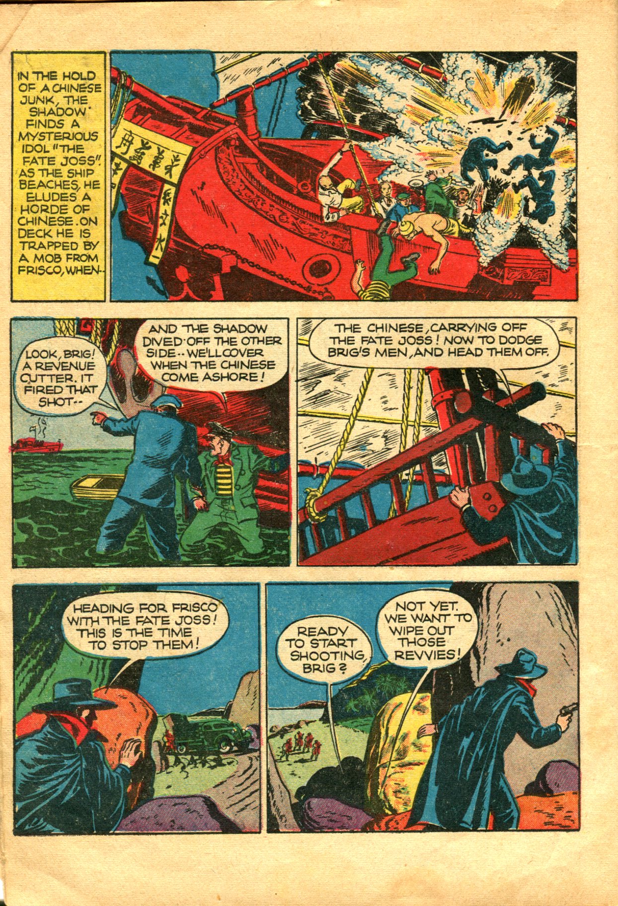 Read online Shadow Comics comic -  Issue #10 - 8