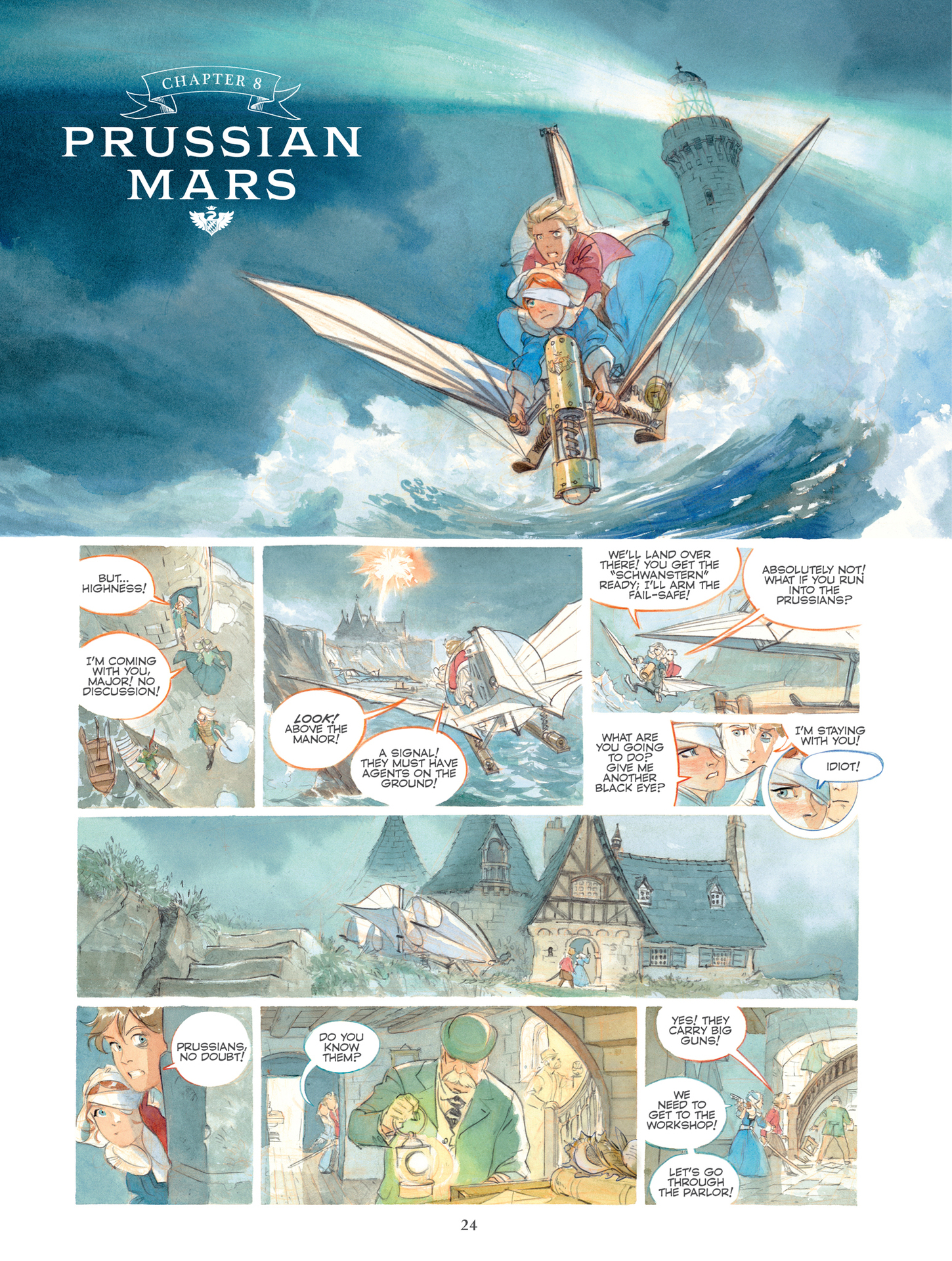 Read online Castle In the Stars: The Space Race of 1869 comic -  Issue #Castle In the Stars TPB The Knights of Mars - 27