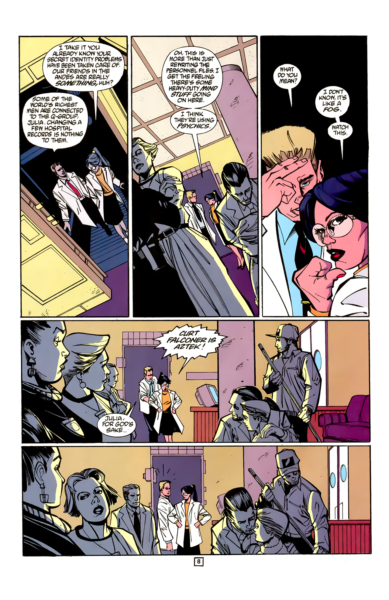 Read online Aztek: The Ultimate Man comic -  Issue #9 - 9