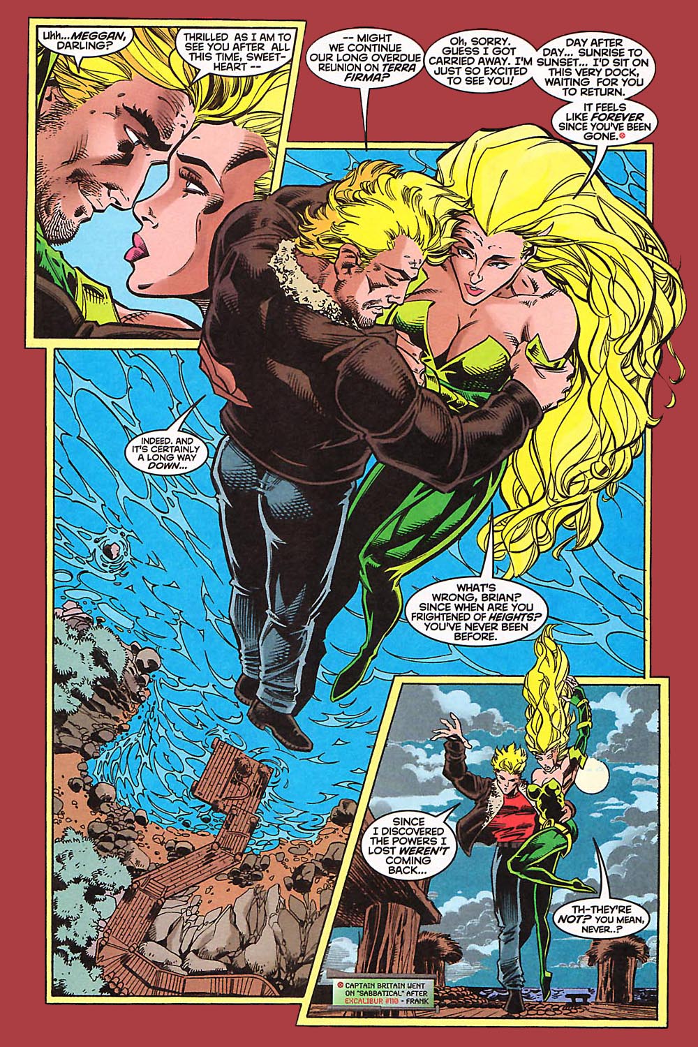 Read online Excalibur (1988) comic -  Issue #123 - 4