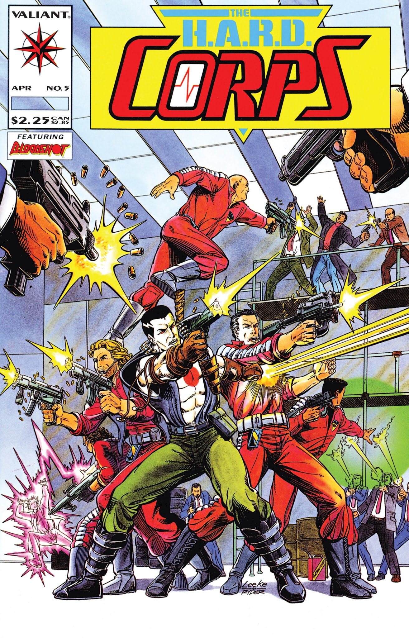 Read online Valiant Masters H.A.R.D. Corps comic -  Issue # TPB - 146