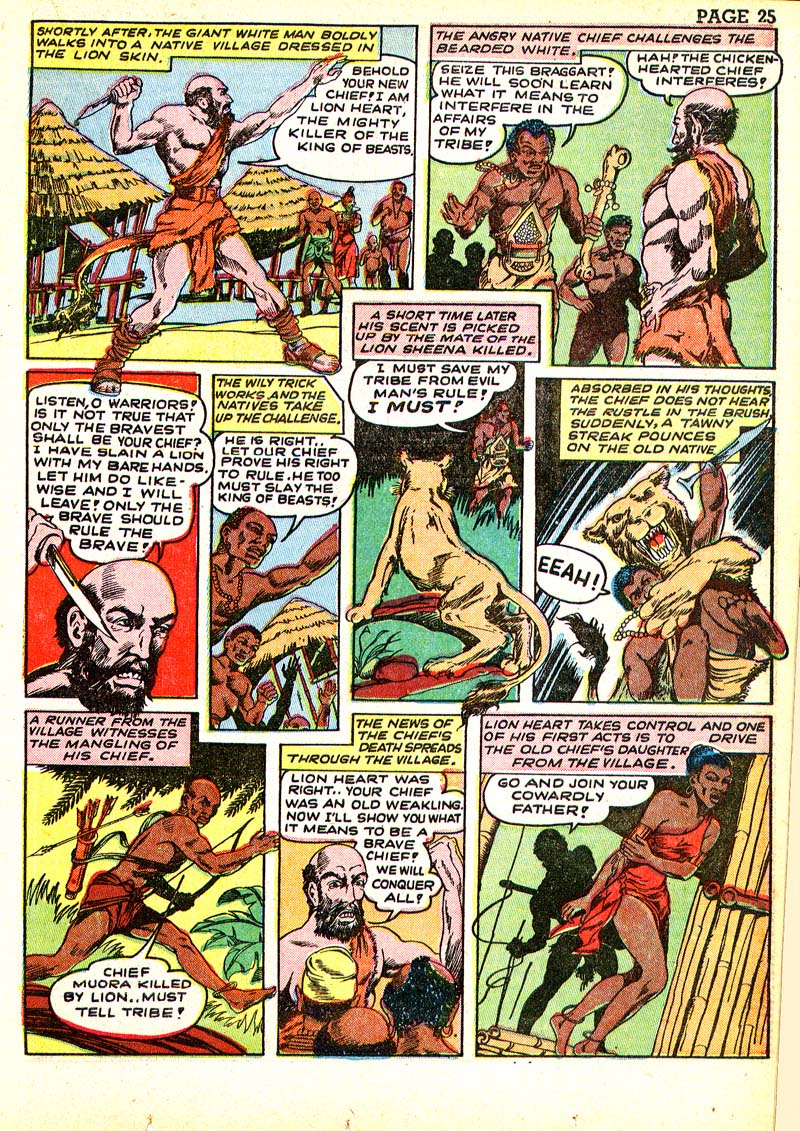 Read online Sheena, Queen of the Jungle (1942) comic -  Issue #3 - 28