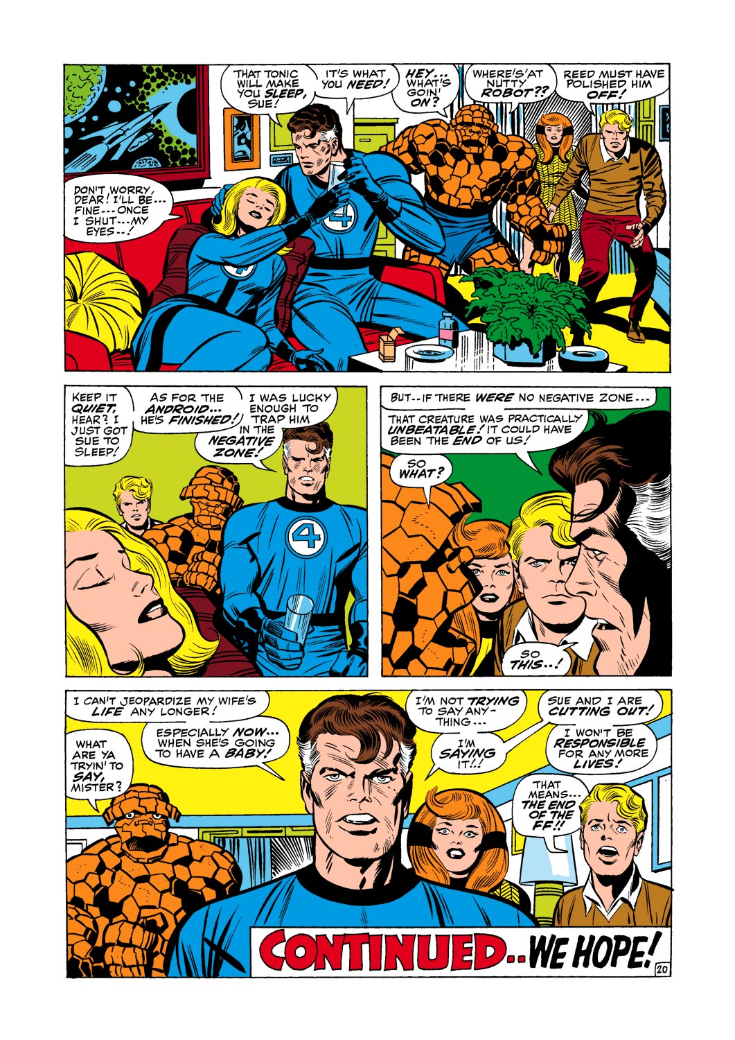 Read online Fantastic Four (1961) comic -  Issue #71 - 21