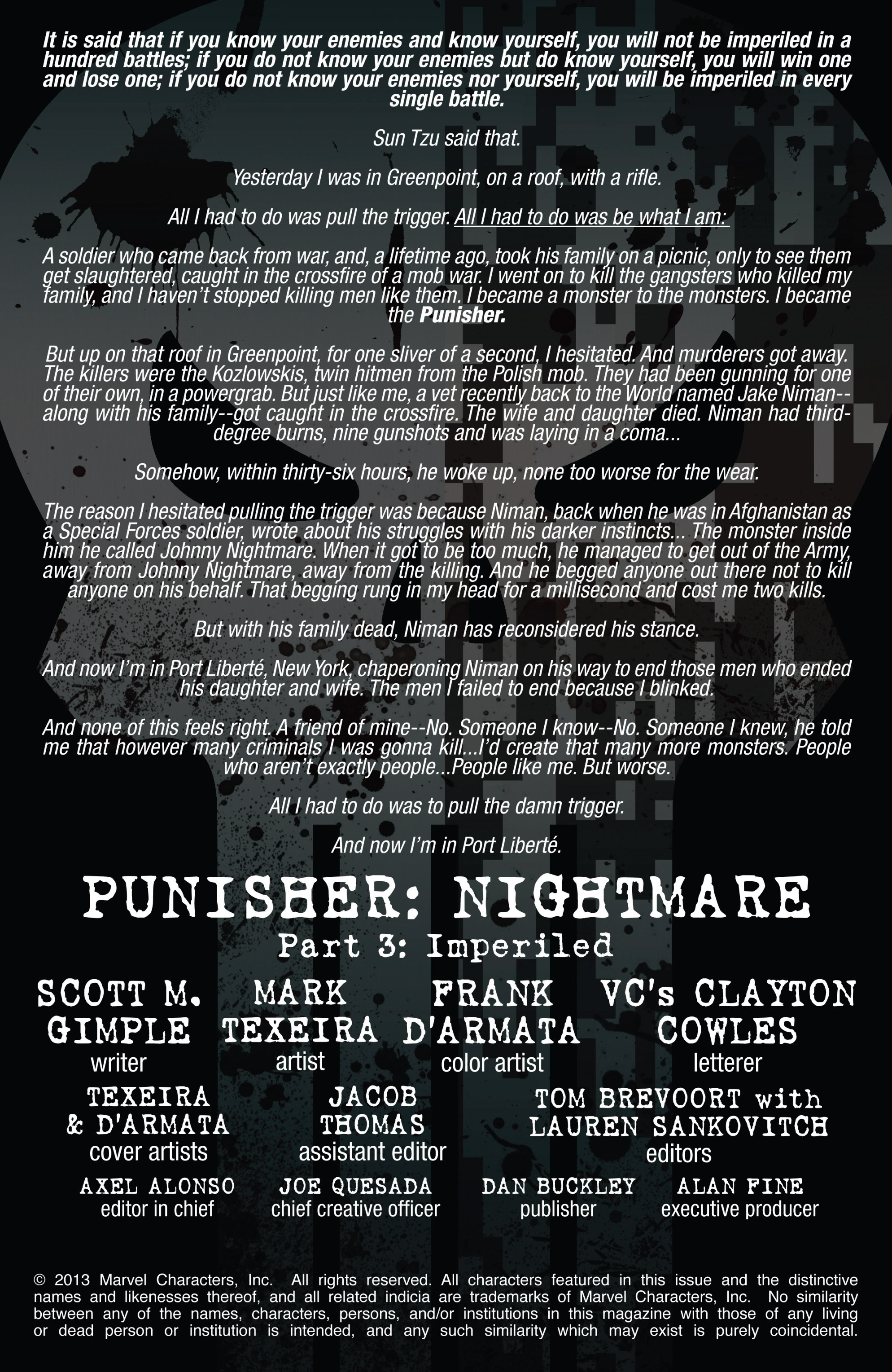 Read online Punisher: Nightmare comic -  Issue #3 - 3