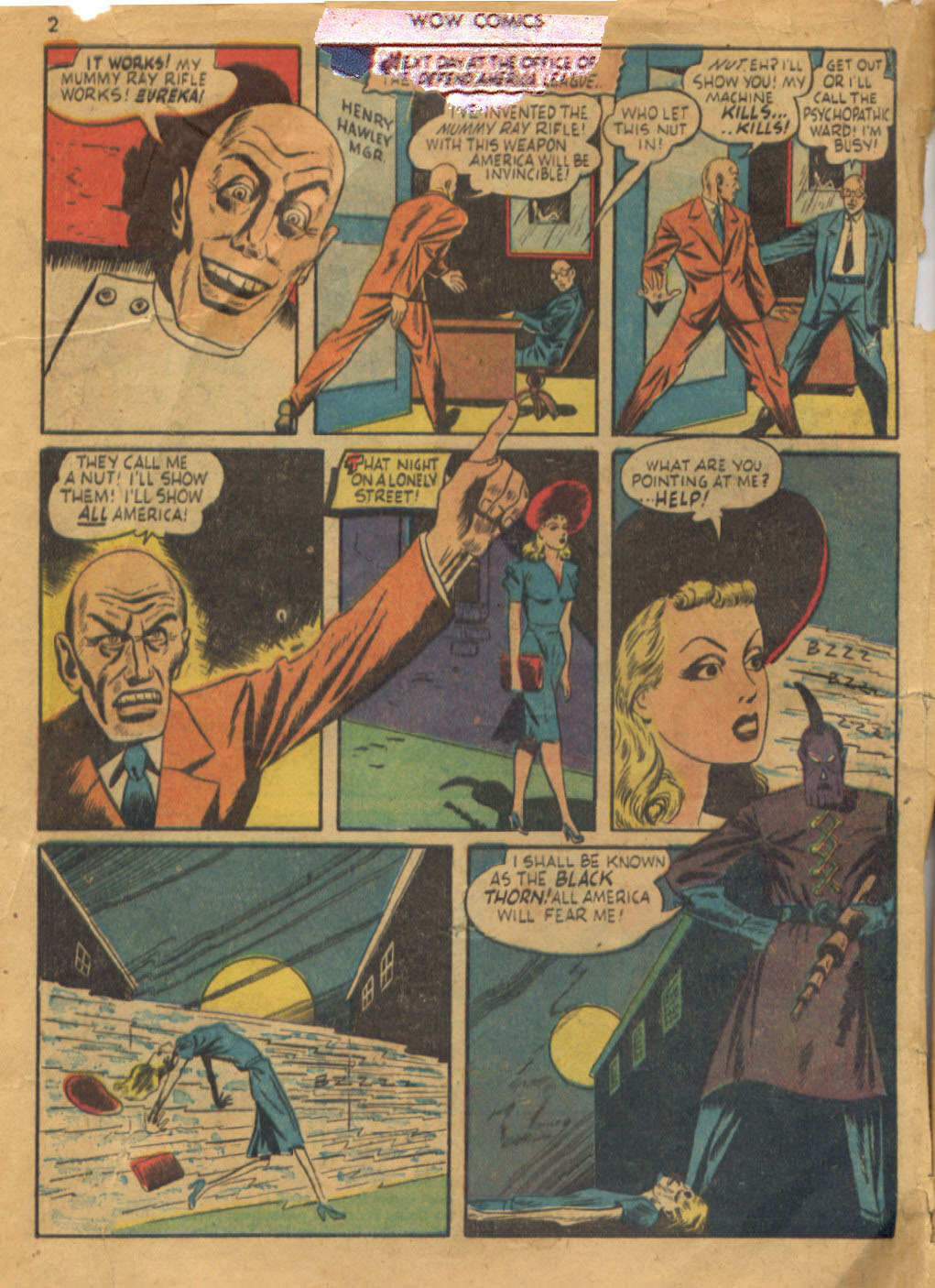 Read online Wow Comics comic -  Issue #3 - 4