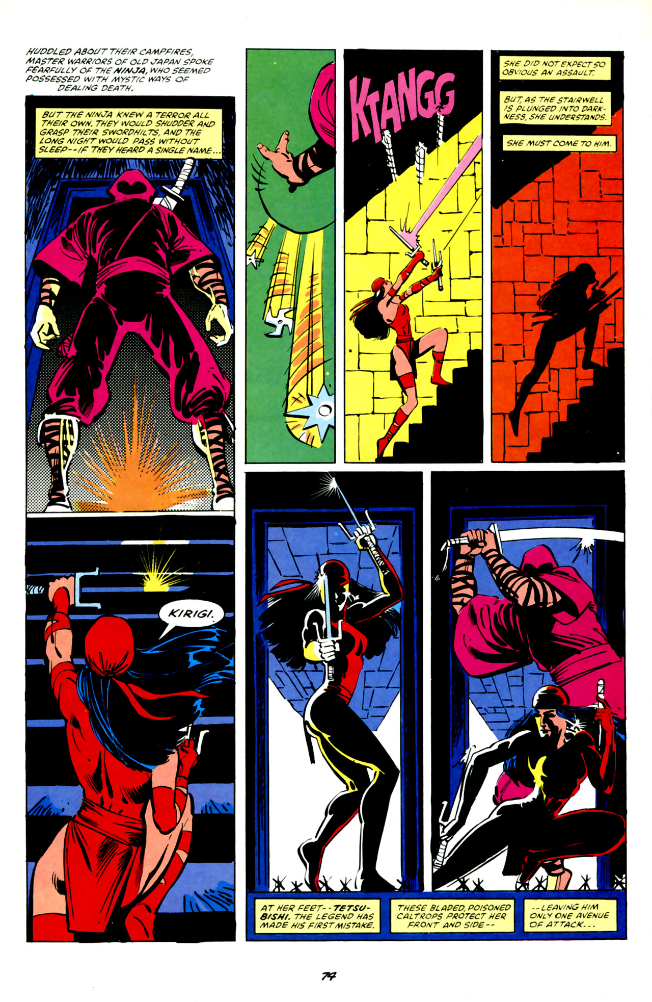 Read online Elektra Megazine comic -  Issue #1 - 75