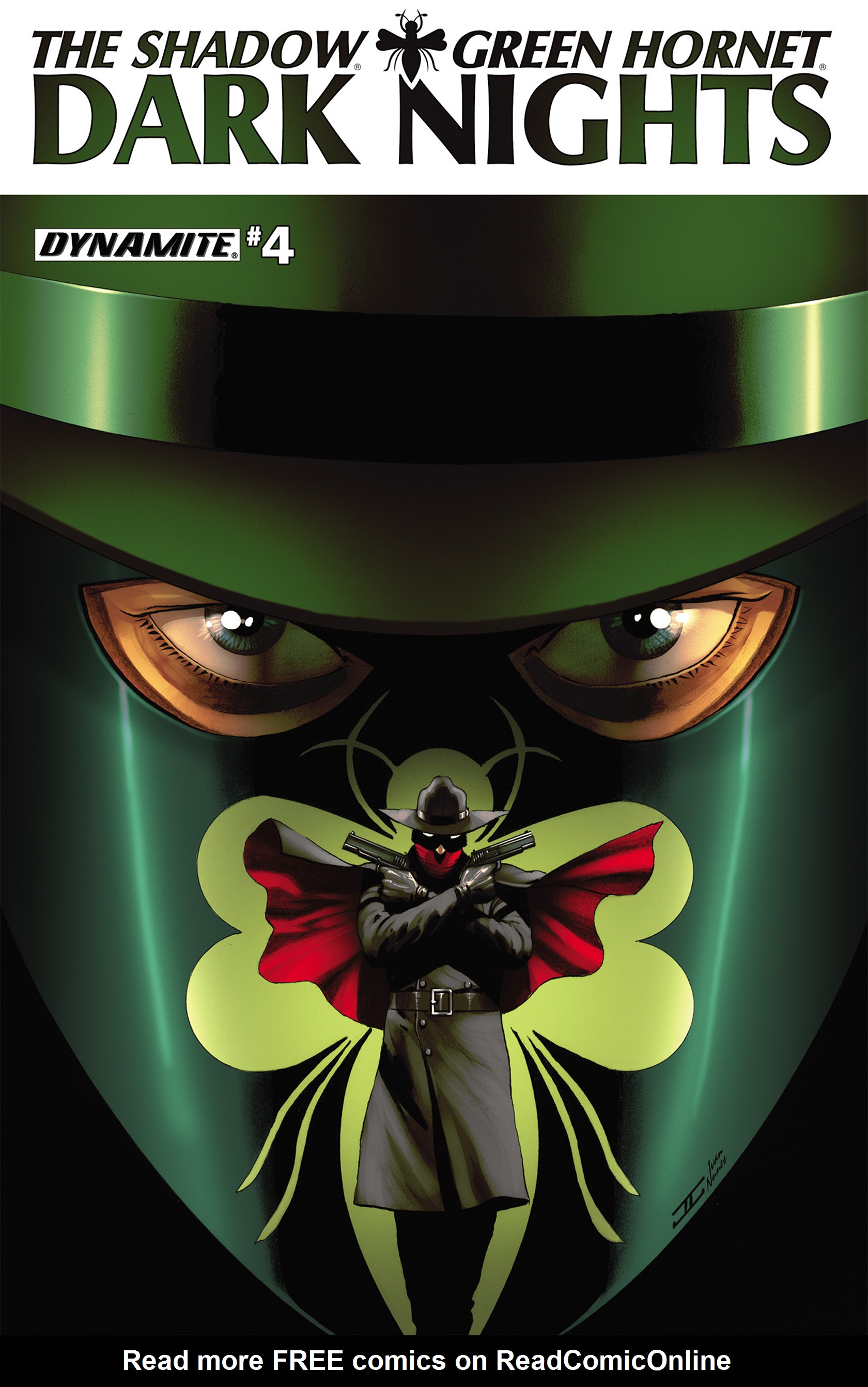 Read online The Shadow/Green Hornet: Dark Nights comic -  Issue #4 - 2