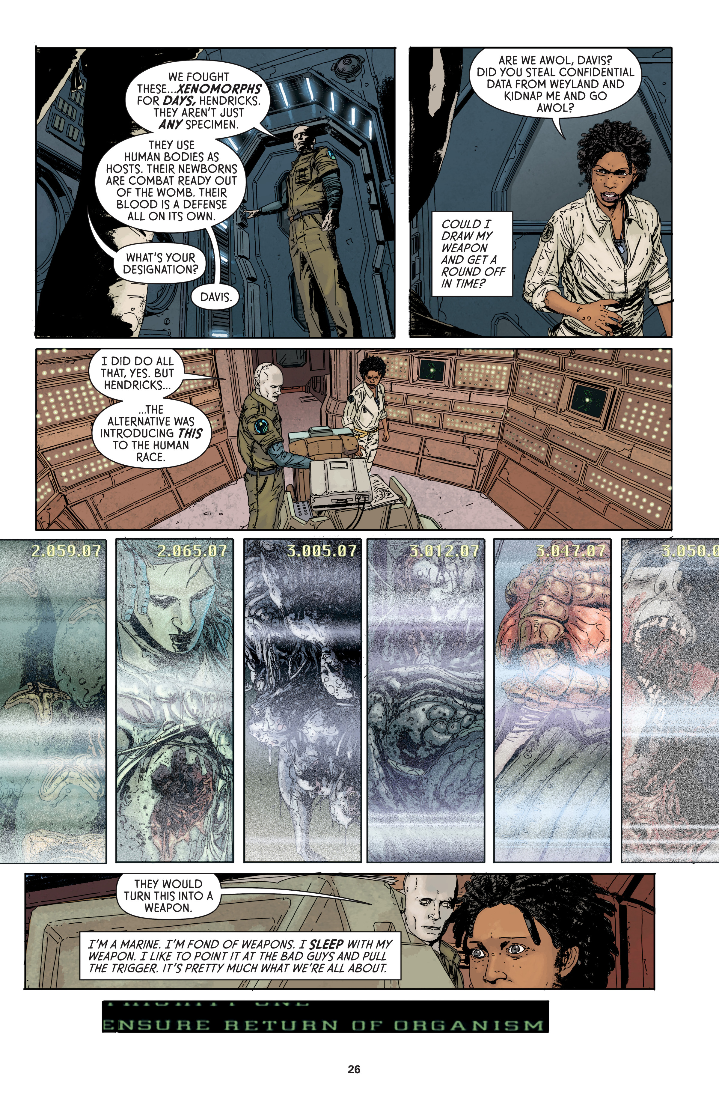 Read online Aliens: Defiance Library Edition comic -  Issue # TPB (Part 1) - 27