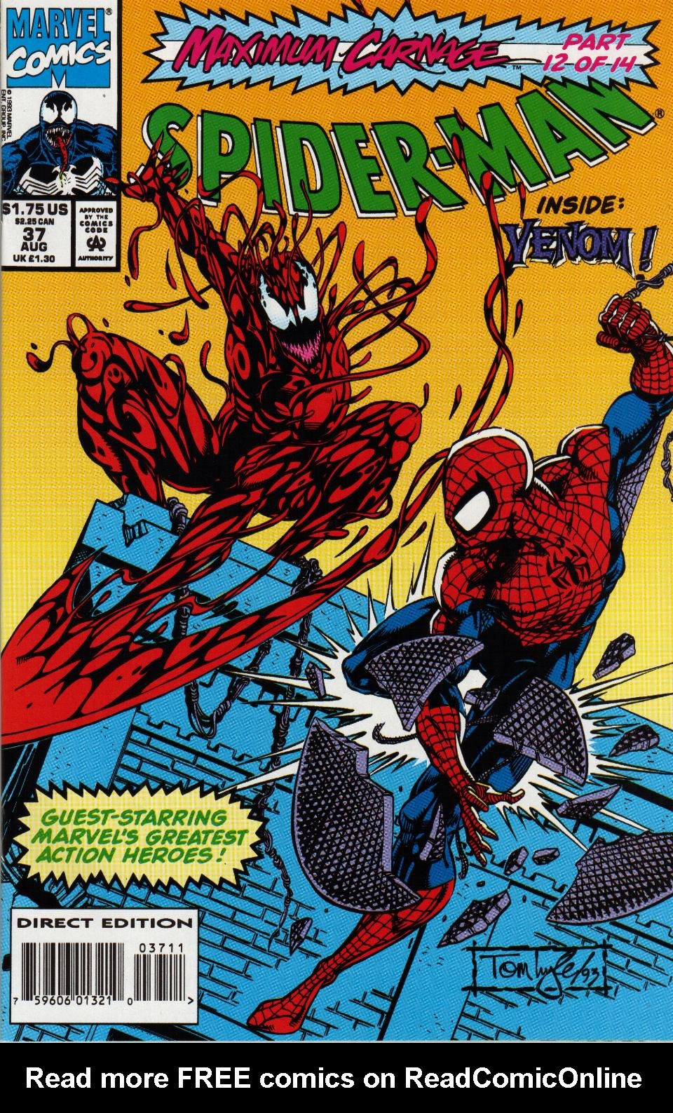 Read online Spider-Man (1990) comic -  Issue #37 - The Light - 1