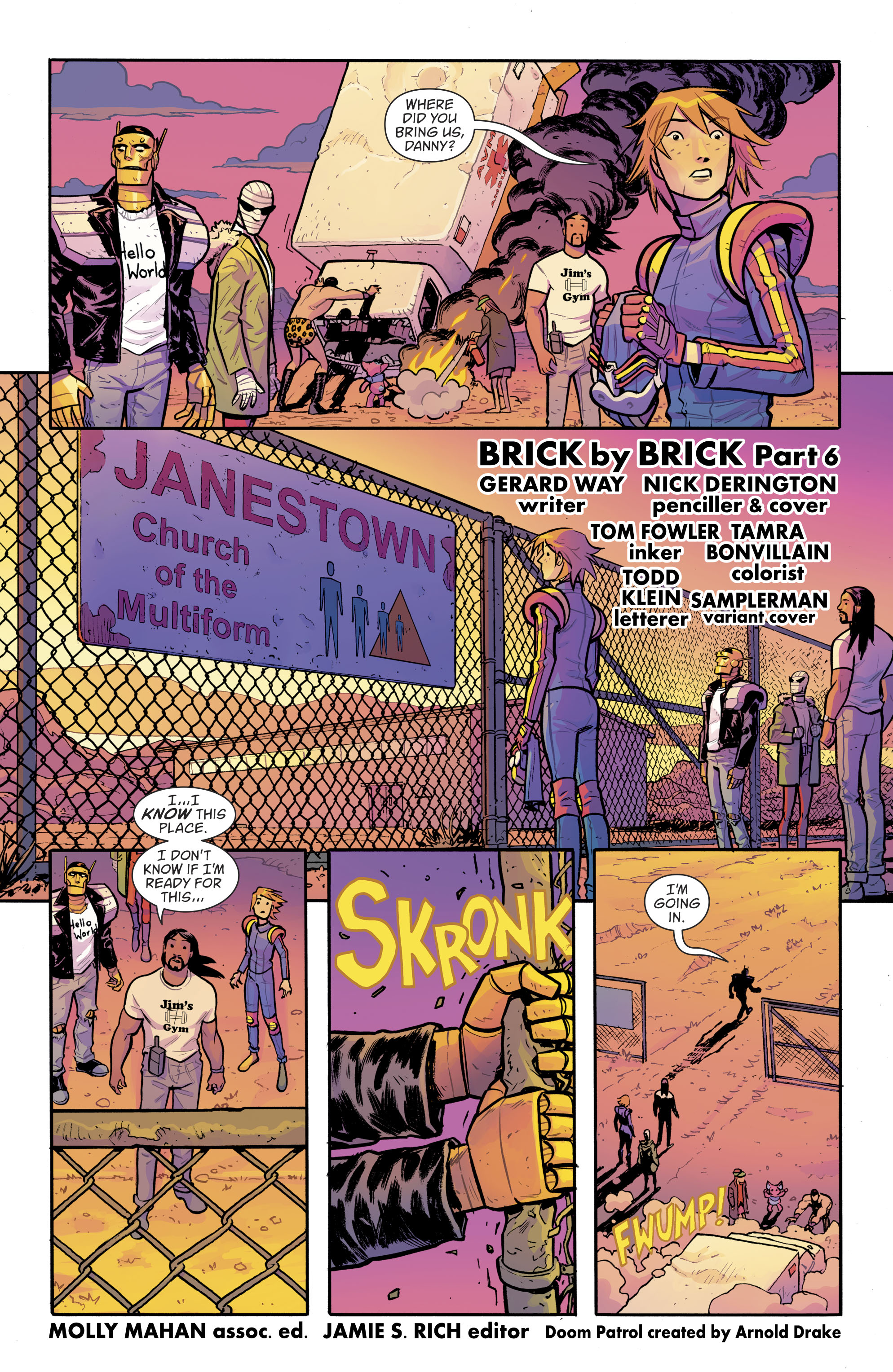 Read online Doom Patrol (2016) comic -  Issue #6 - 9