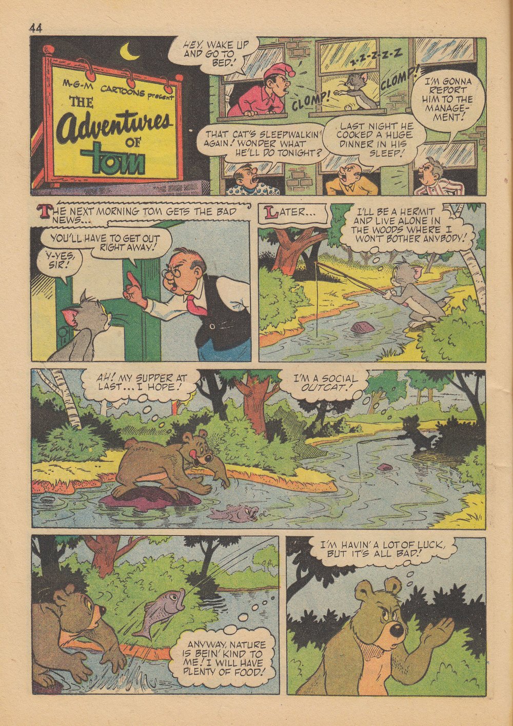 Read online Tom and Jerry's Summer Fun comic -  Issue #1 - 46