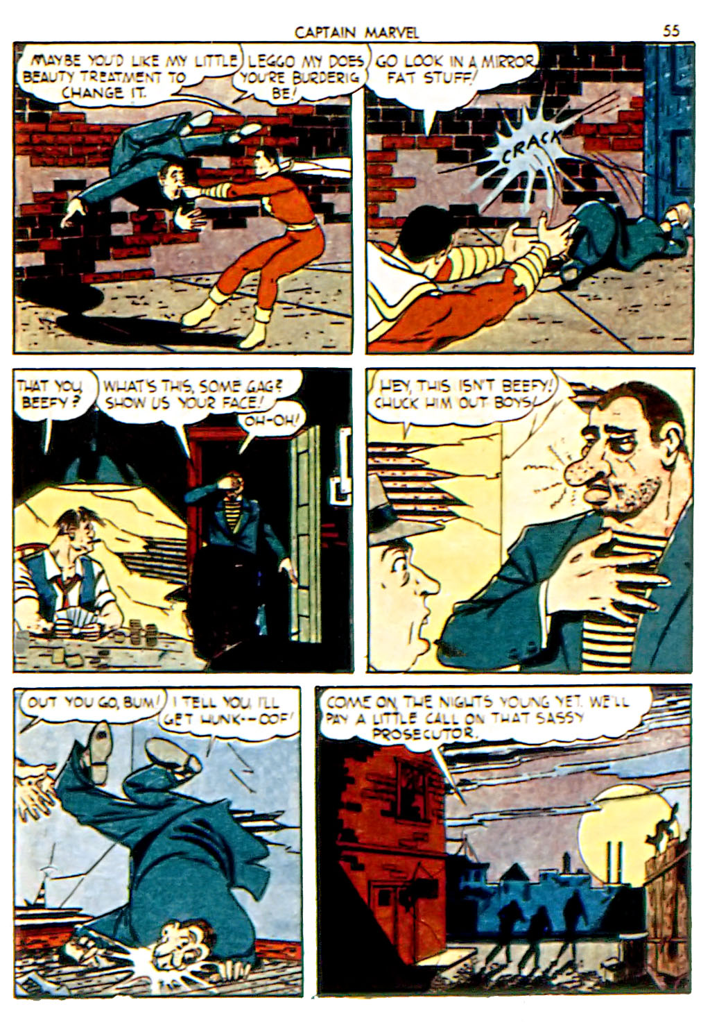 Read online Captain Marvel Adventures comic -  Issue #4 - 57