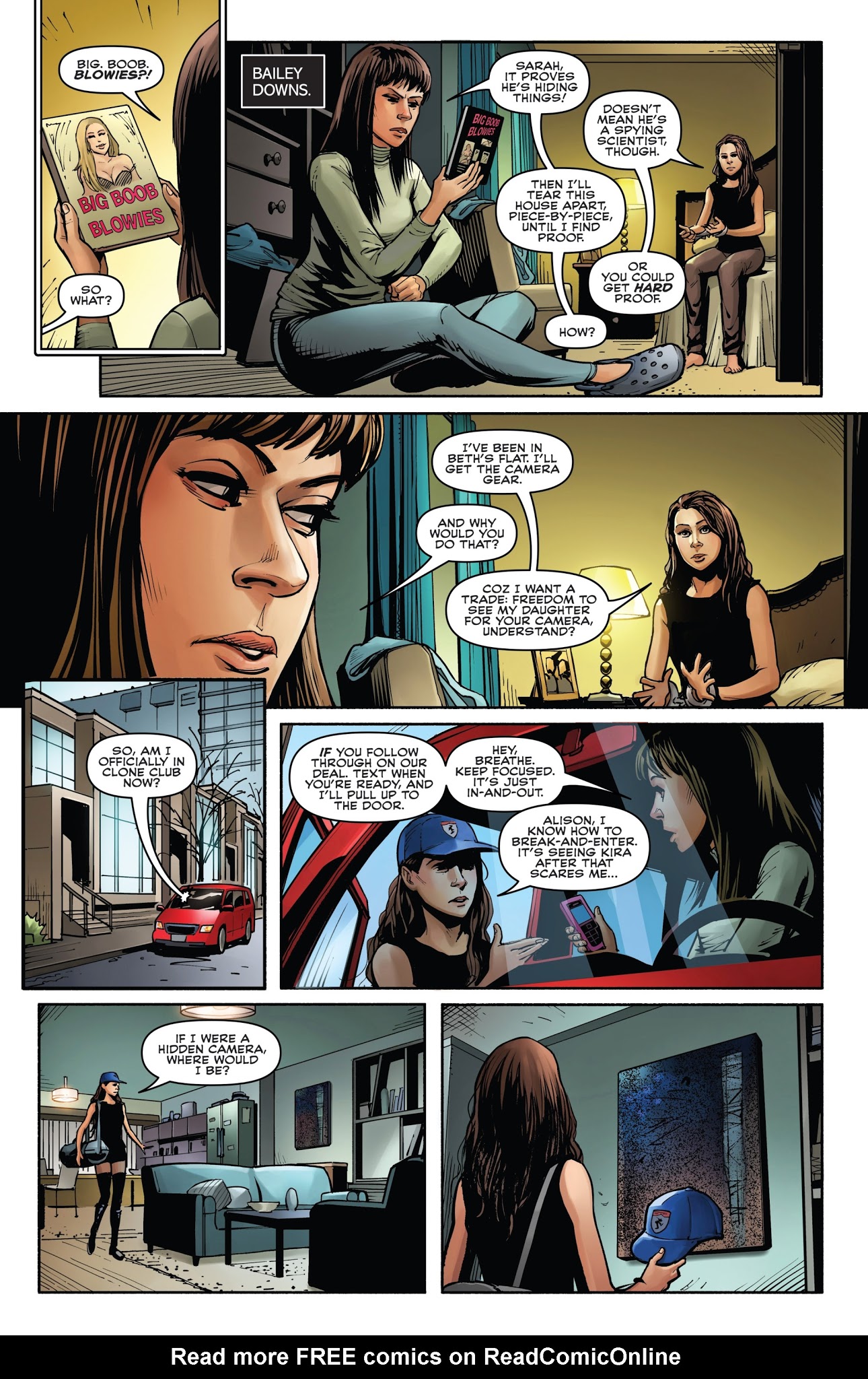 Read online Orphan Black: Deviations comic -  Issue #4 - 8