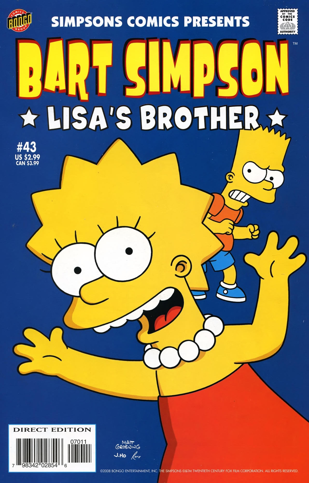 Read online Simpsons Comics Presents Bart Simpson comic -  Issue #43 - 1