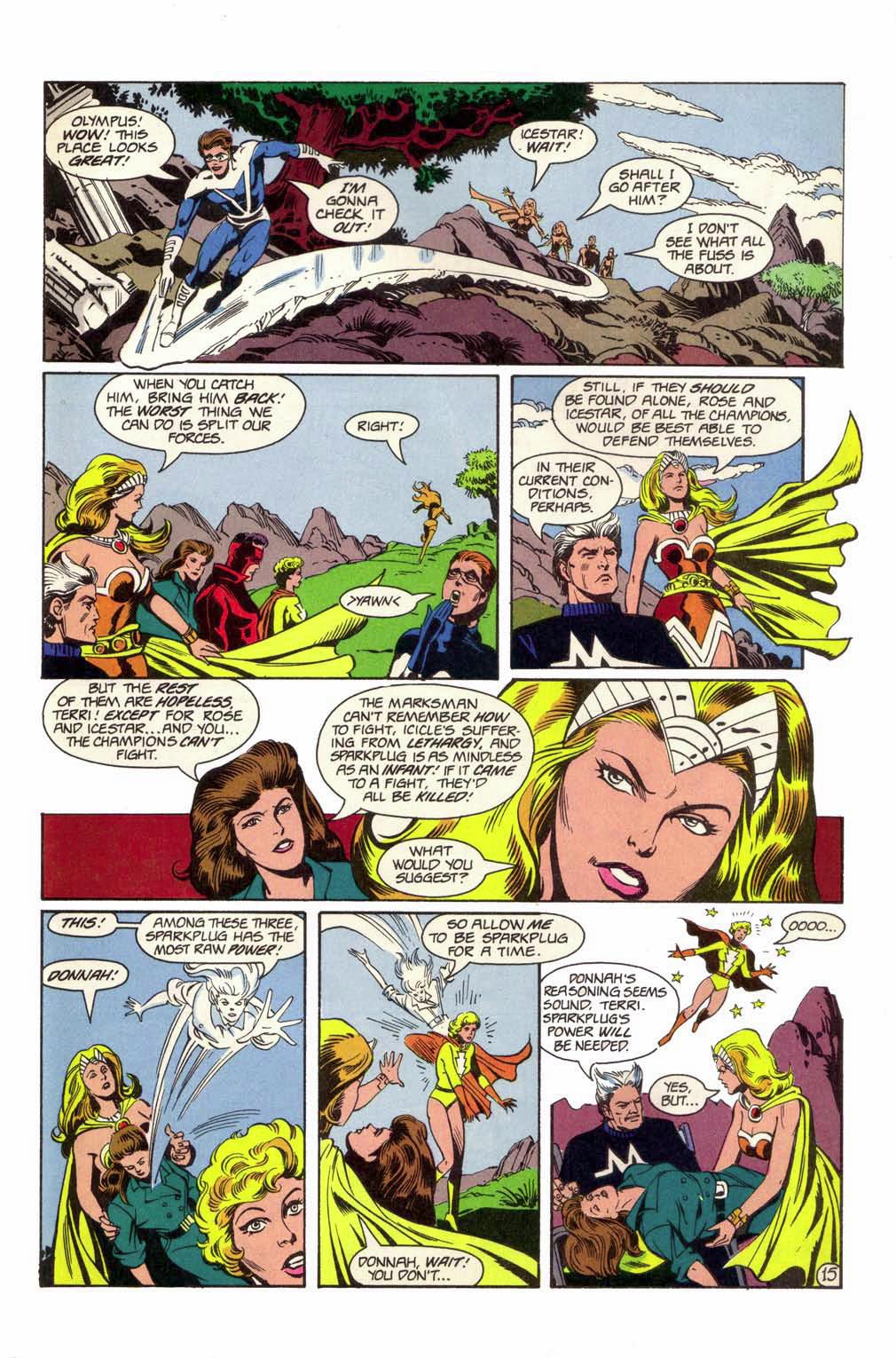 Read online Champions (1987) comic -  Issue #11 - 17