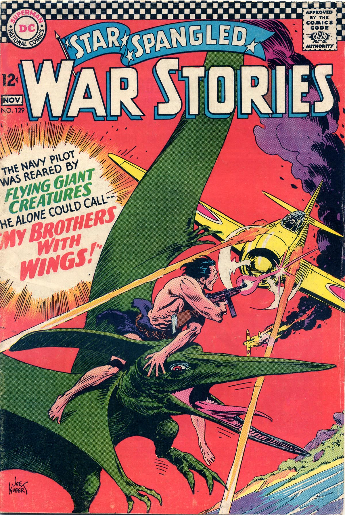 Read online Star Spangled War Stories (1952) comic -  Issue #129 - 1