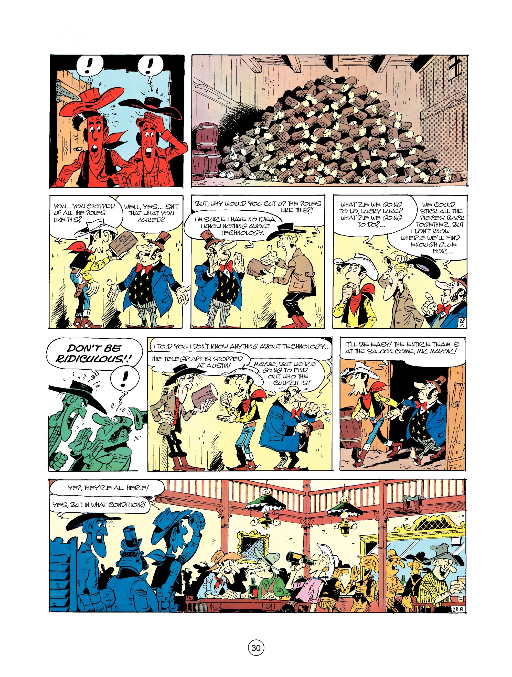 Read online A Lucky Luke Adventure comic -  Issue #35 - 30
