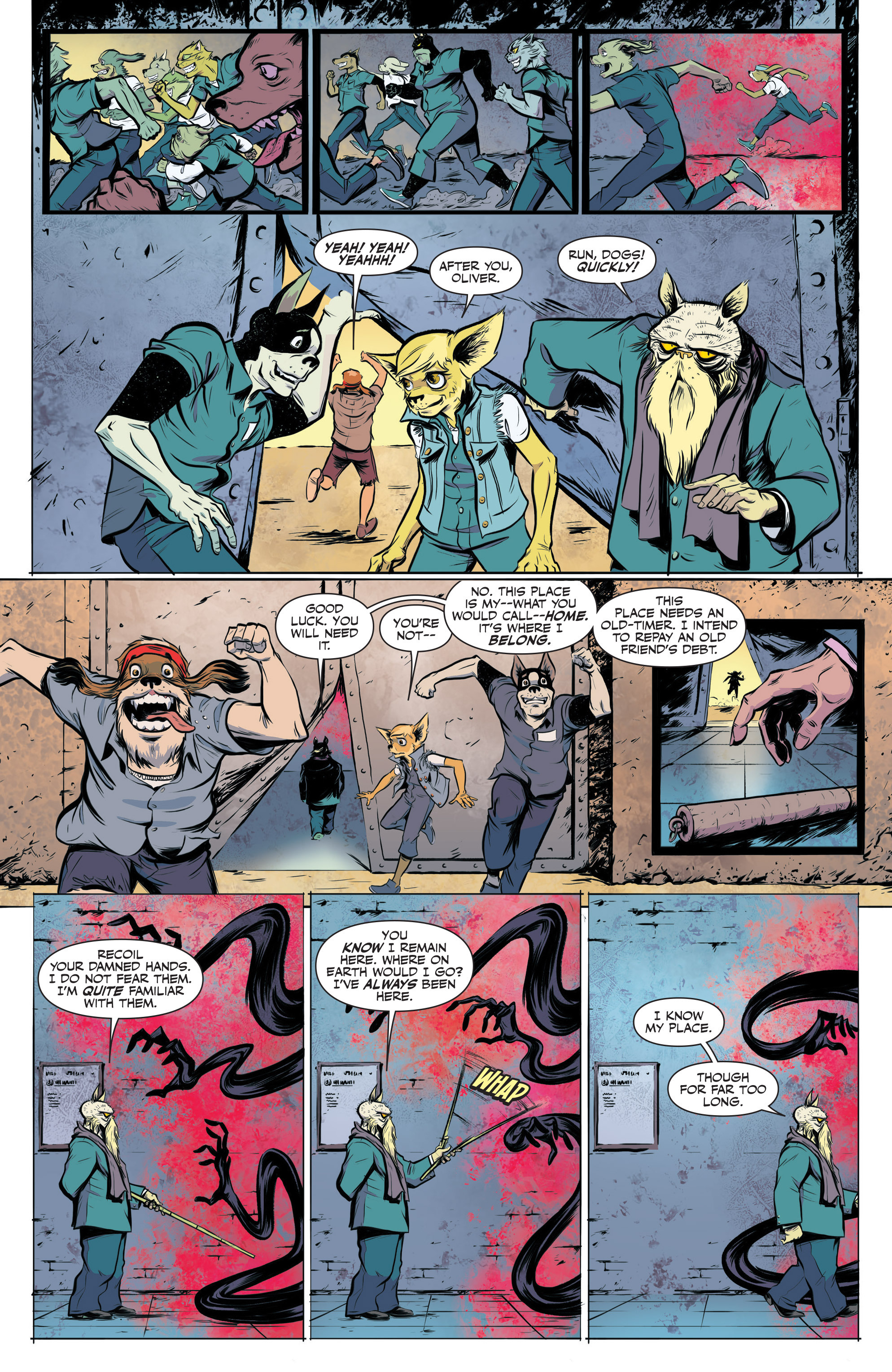 Read online Kennel Block Blues comic -  Issue #4 - 18