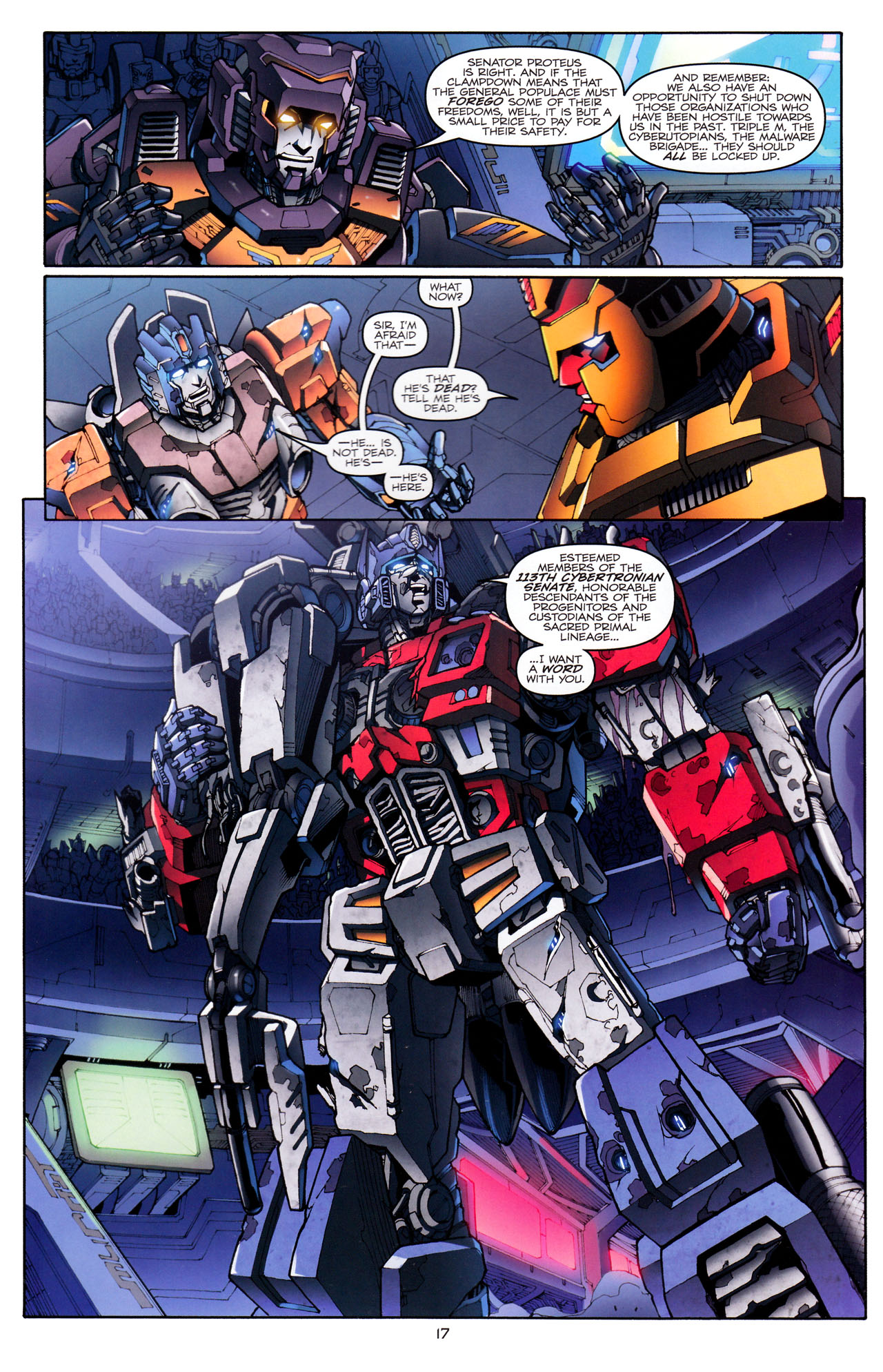 Read online The Transformers (2009) comic -  Issue #23 - 20