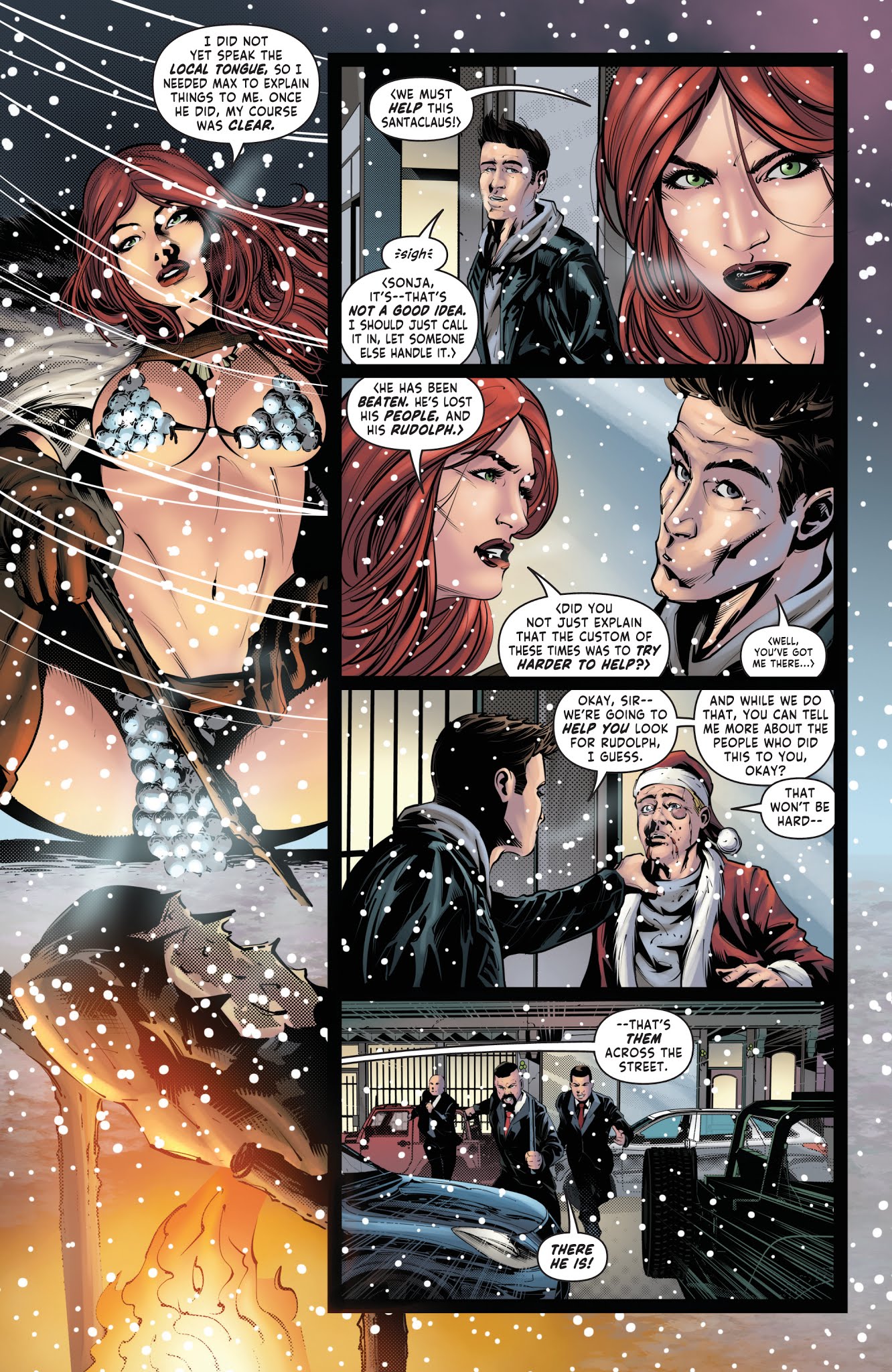 Read online Red Sonja: Holiday Special comic -  Issue # Full - 15