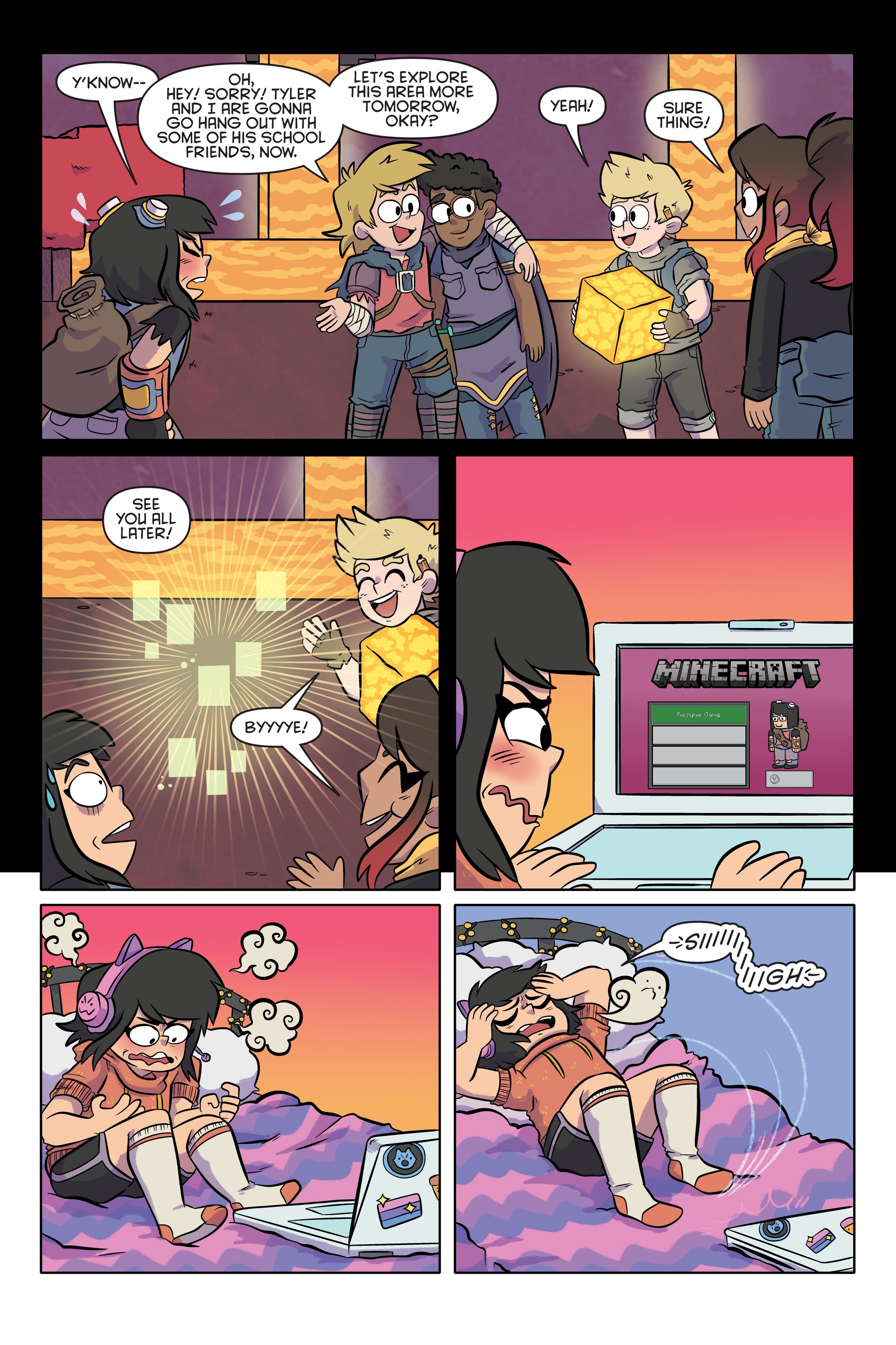 Read online Minecraft comic -  Issue # TPB 3 - 31