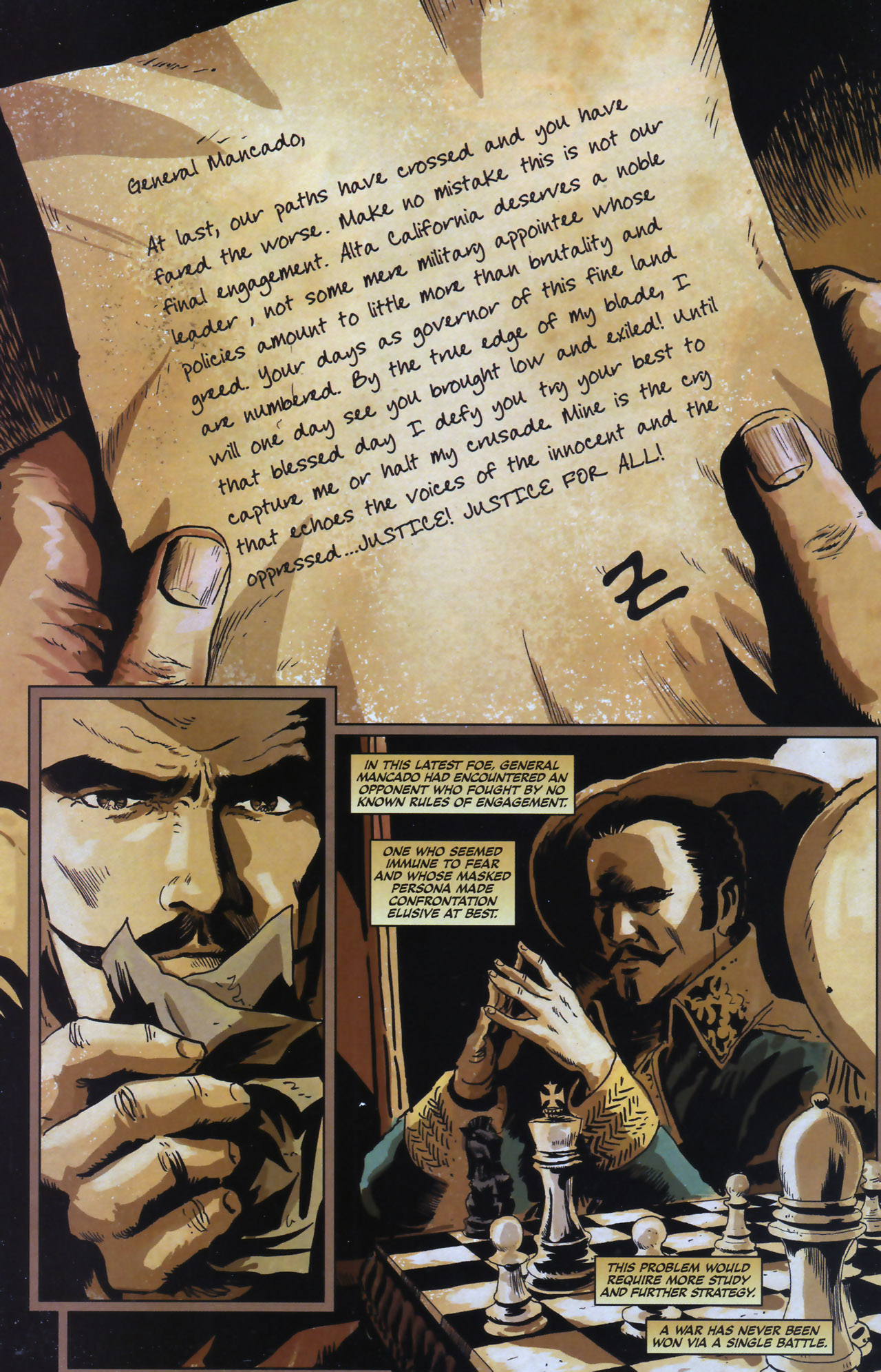 Read online Zorro (2008) comic -  Issue #20 - 20