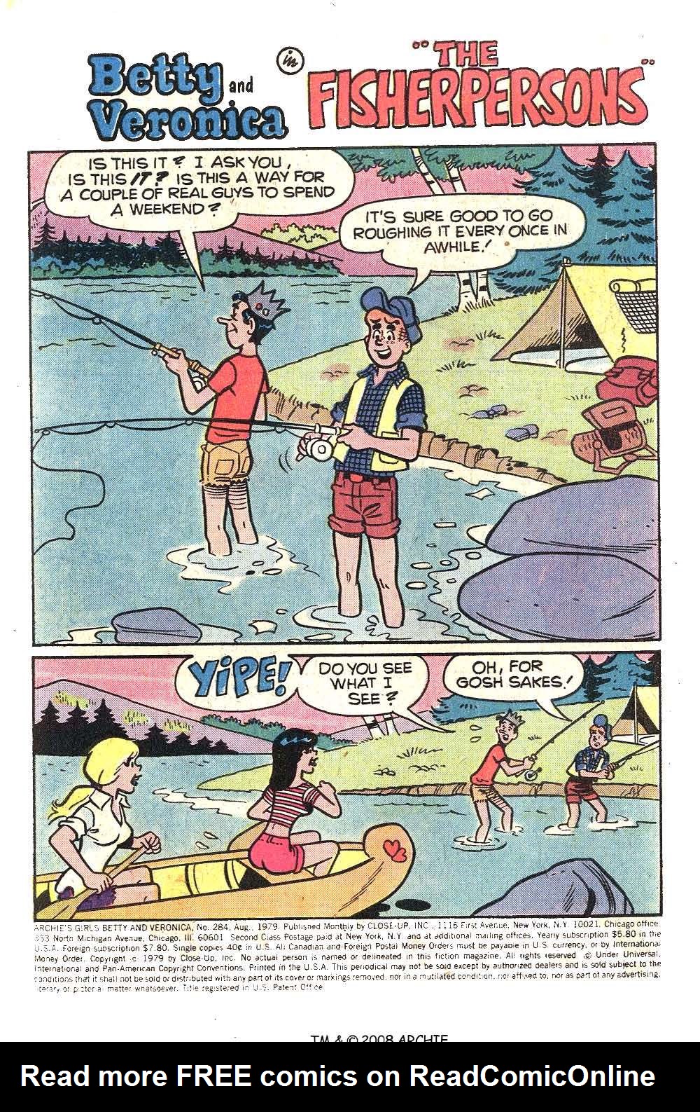 Read online Archie's Girls Betty and Veronica comic -  Issue #284 - 3