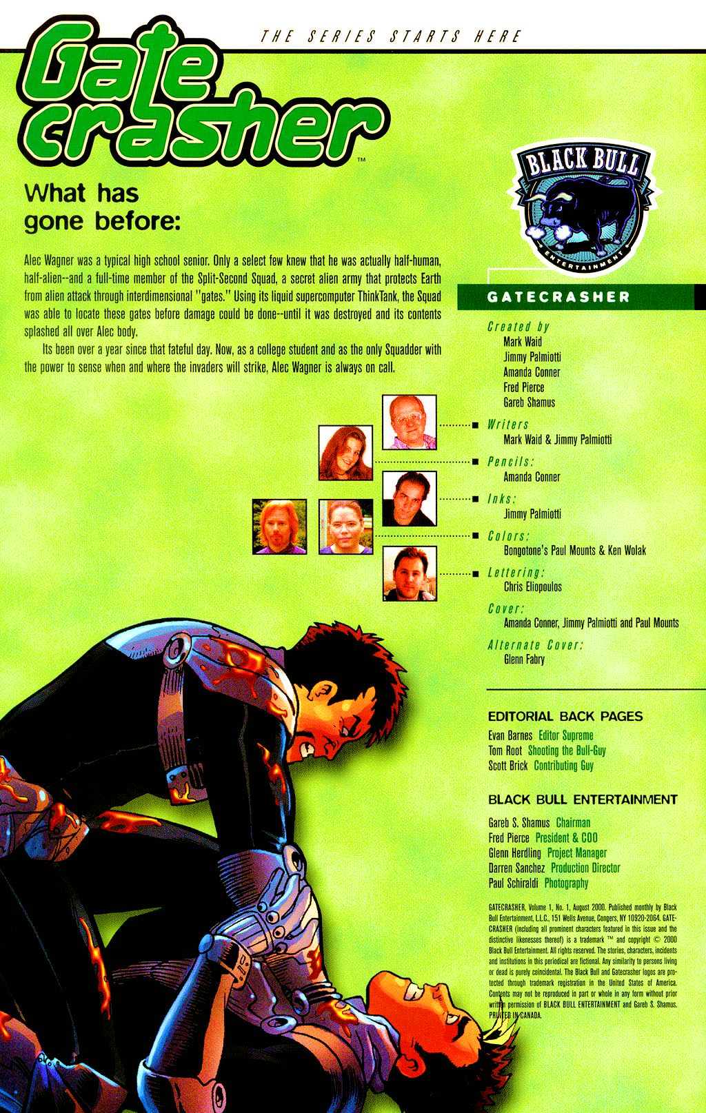 Read online Gatecrasher comic -  Issue #1 - 3