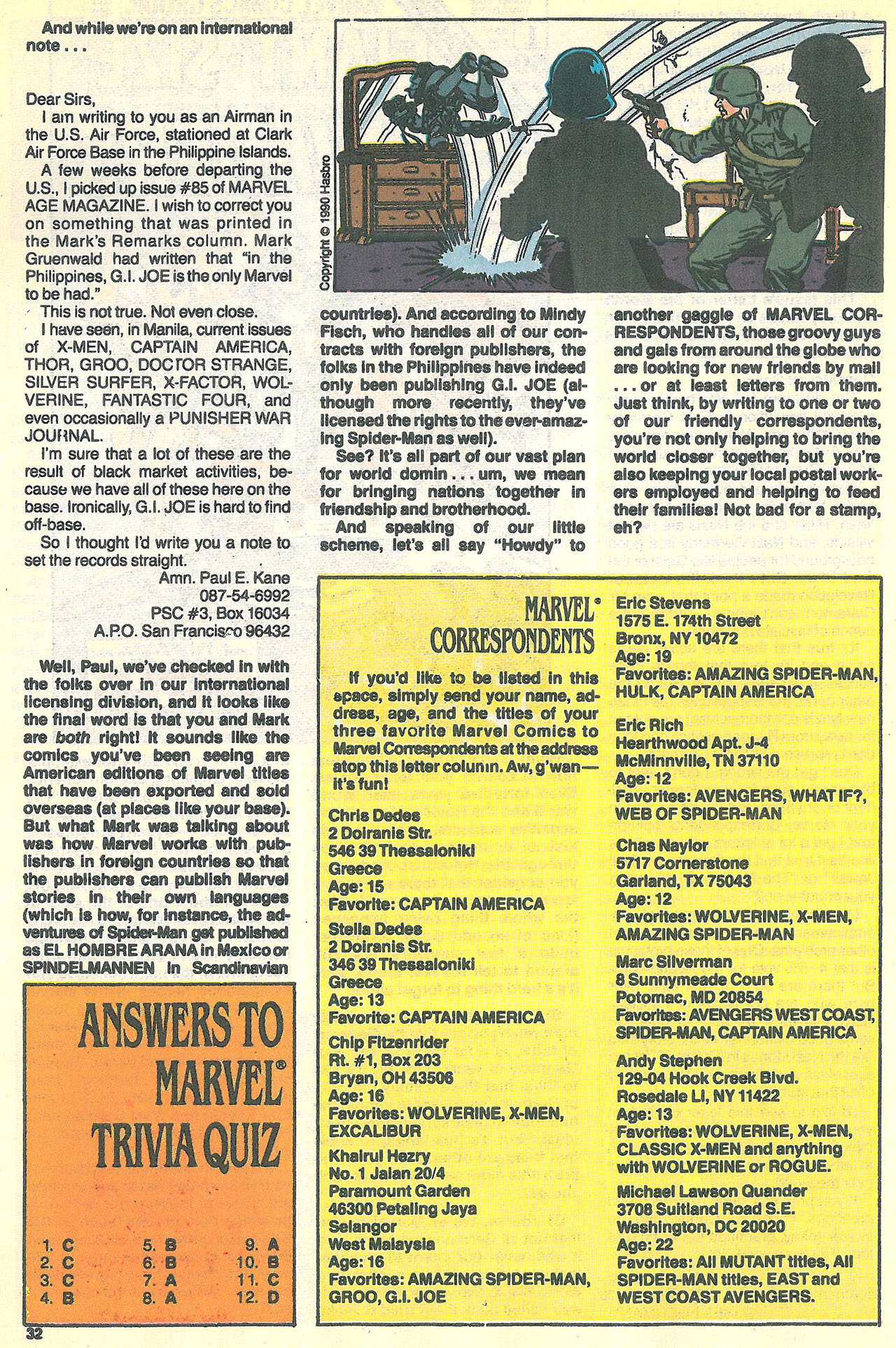 Read online Marvel Age comic -  Issue #91 - 33