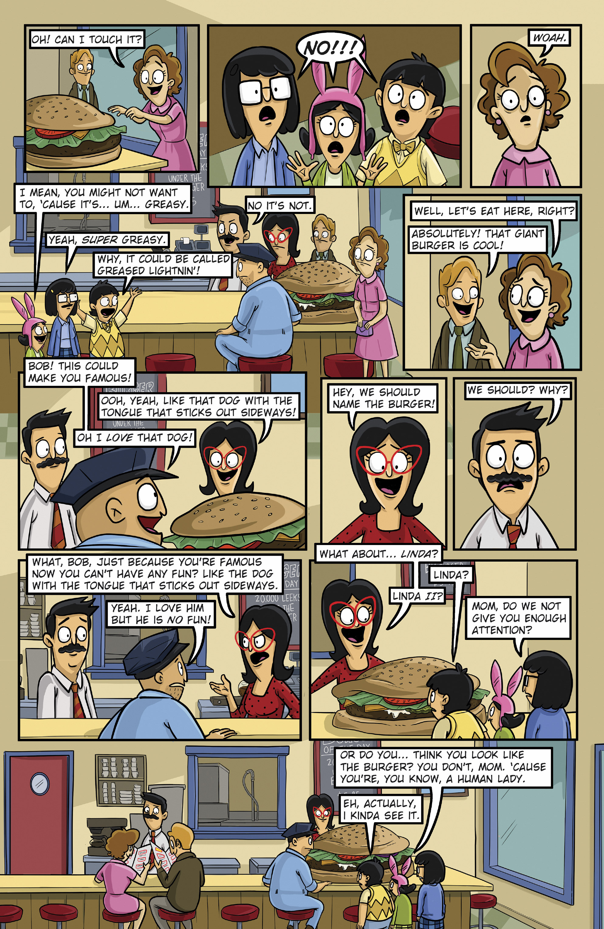 Read online Bob's Burgers (2015) comic -  Issue #16 - 12