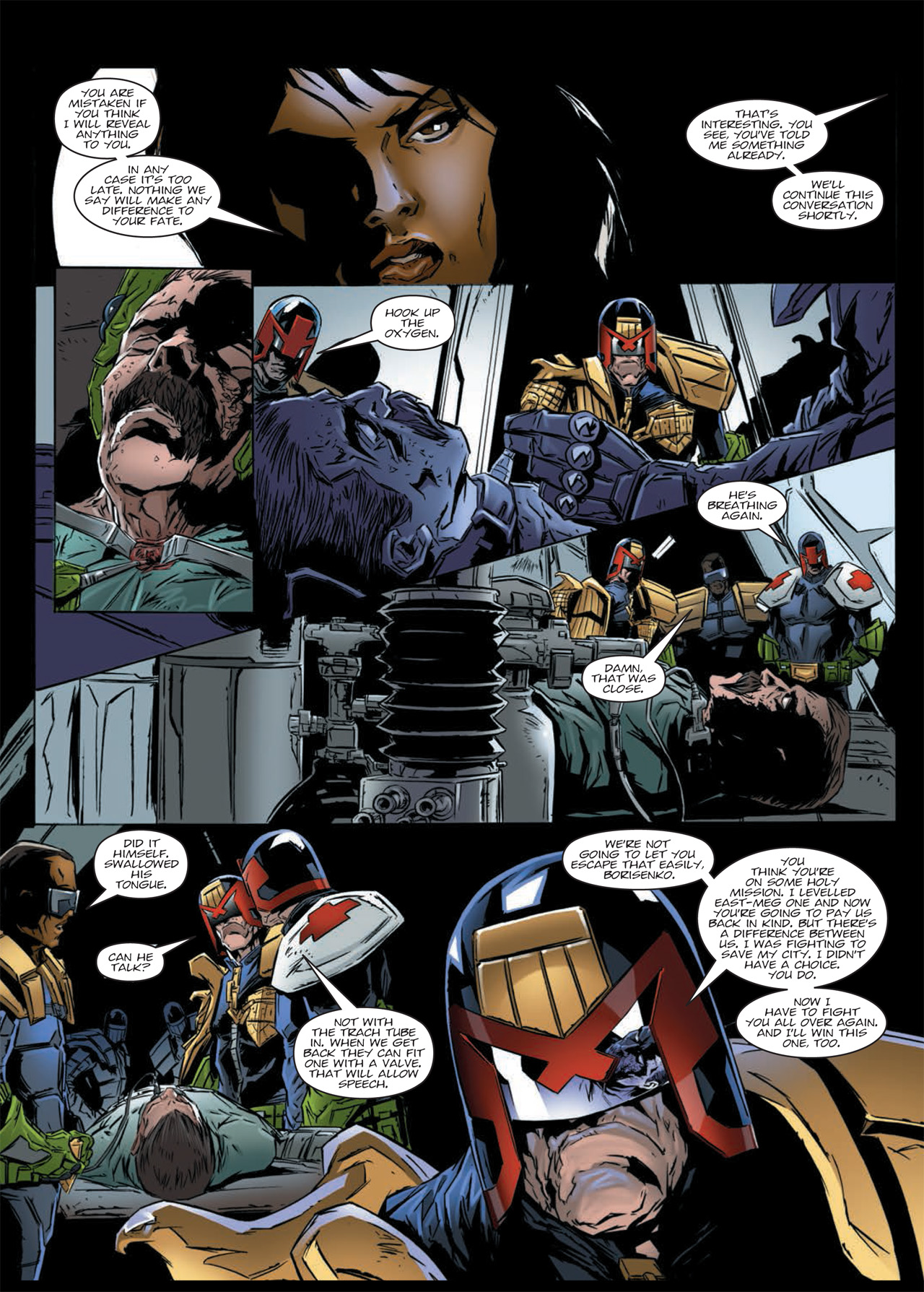 Read online Judge Dredd: Day of Chaos: Endgame comic -  Issue # TPB (Part 1) - 85