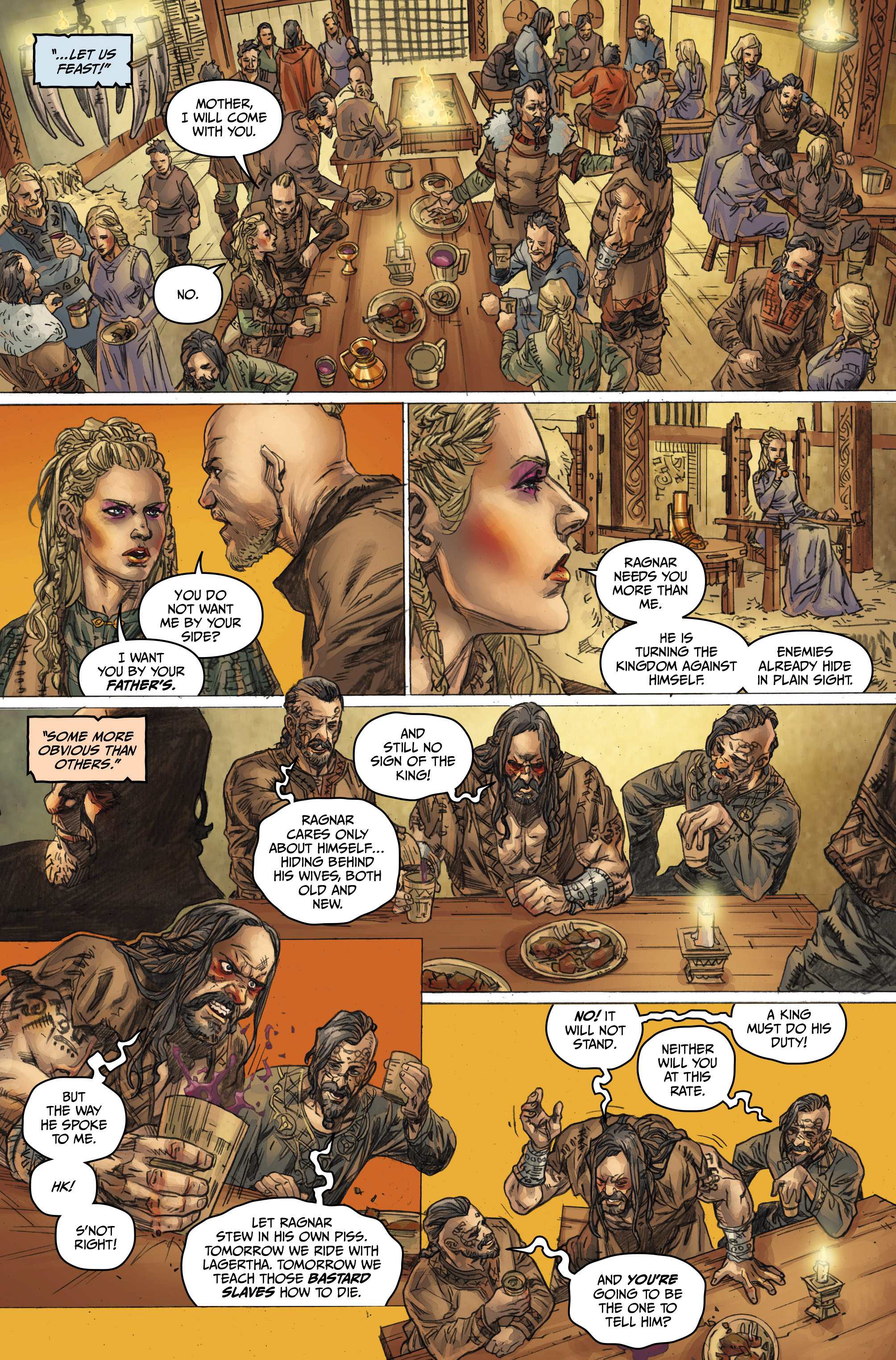 Read online Vikings: Uprising comic -  Issue #3 - 14