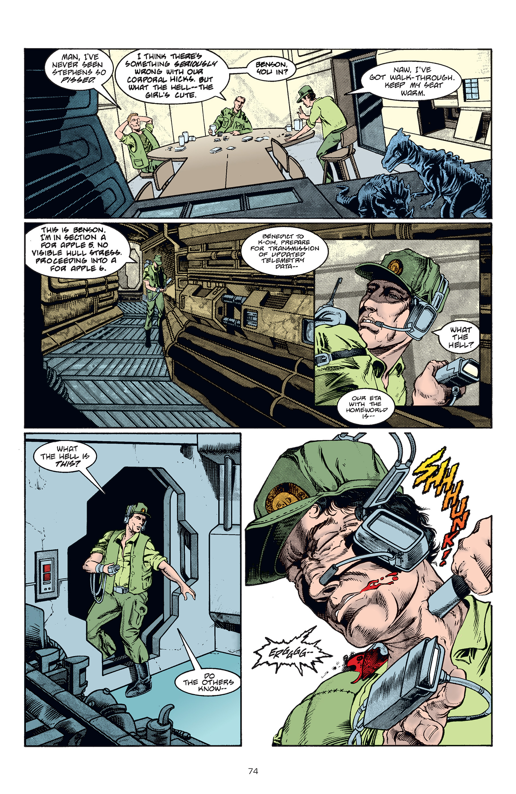 Read online Aliens: The Essential Comics comic -  Issue # TPB (Part 1) - 75